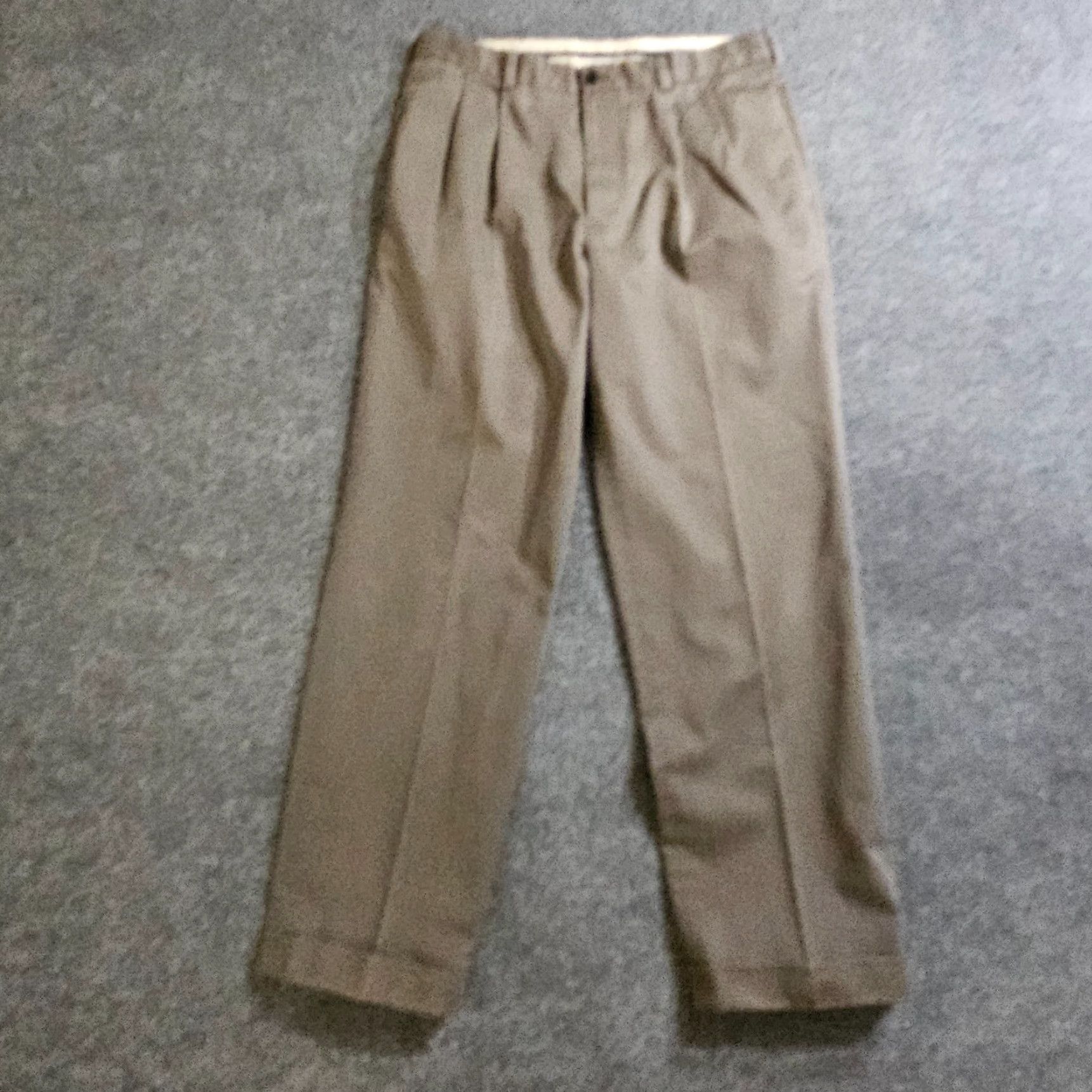 Brooks Brothers Brooks Brothers Dress Pants Men 34x33 Brown Advantage Chino Thompson Neutral Size US 34 / EU 50 - 2 Thumbnail