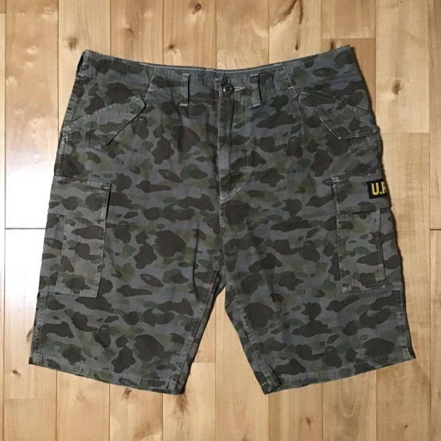 Bape × Nigo URSUS BAPE cargo shorts a bathing ape BAPE camo NIGO ★size L Size US 34 / EU 50 - 1 Thumbnail
