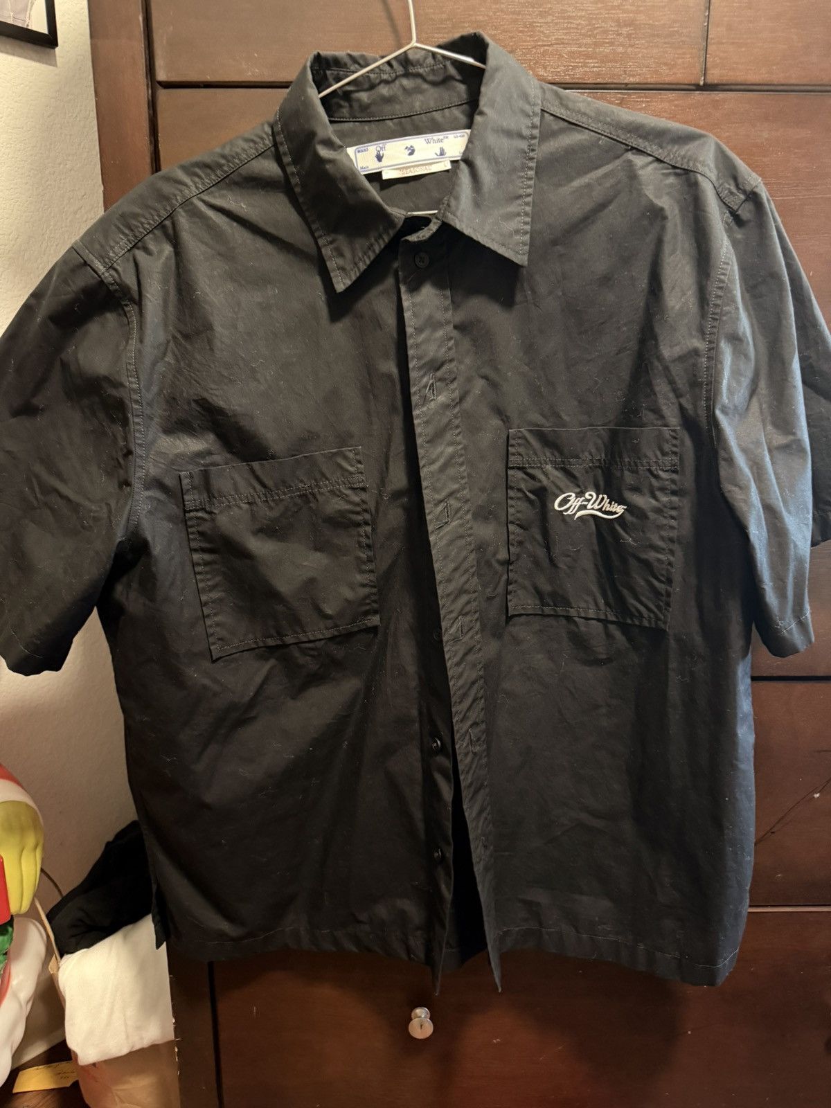 Off-White Off White Wave Off Summer Shirt Size US L / EU 52-54 / 3 - 1 Thumbnail