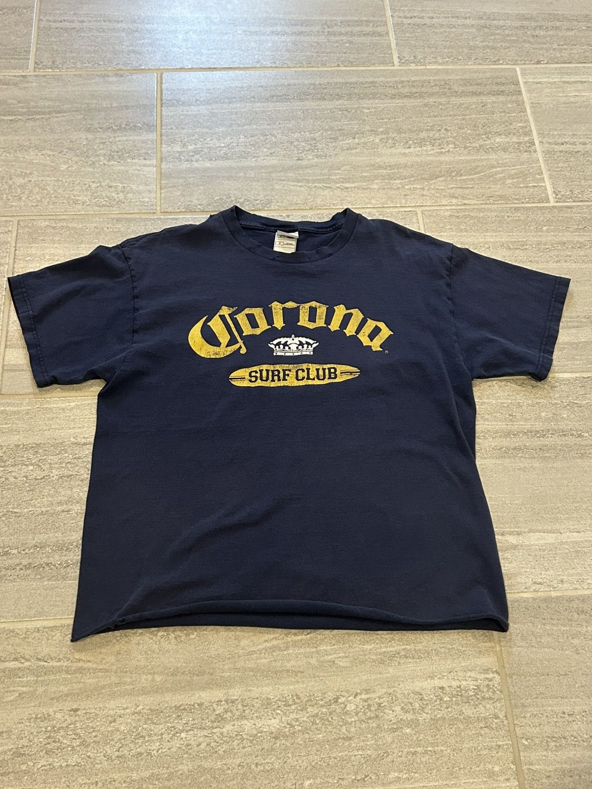 Fruit Of The Loom Vintage Corona Surf Club T-shirt Size US L / EU 52-54 / 3 - 1 Thumbnail