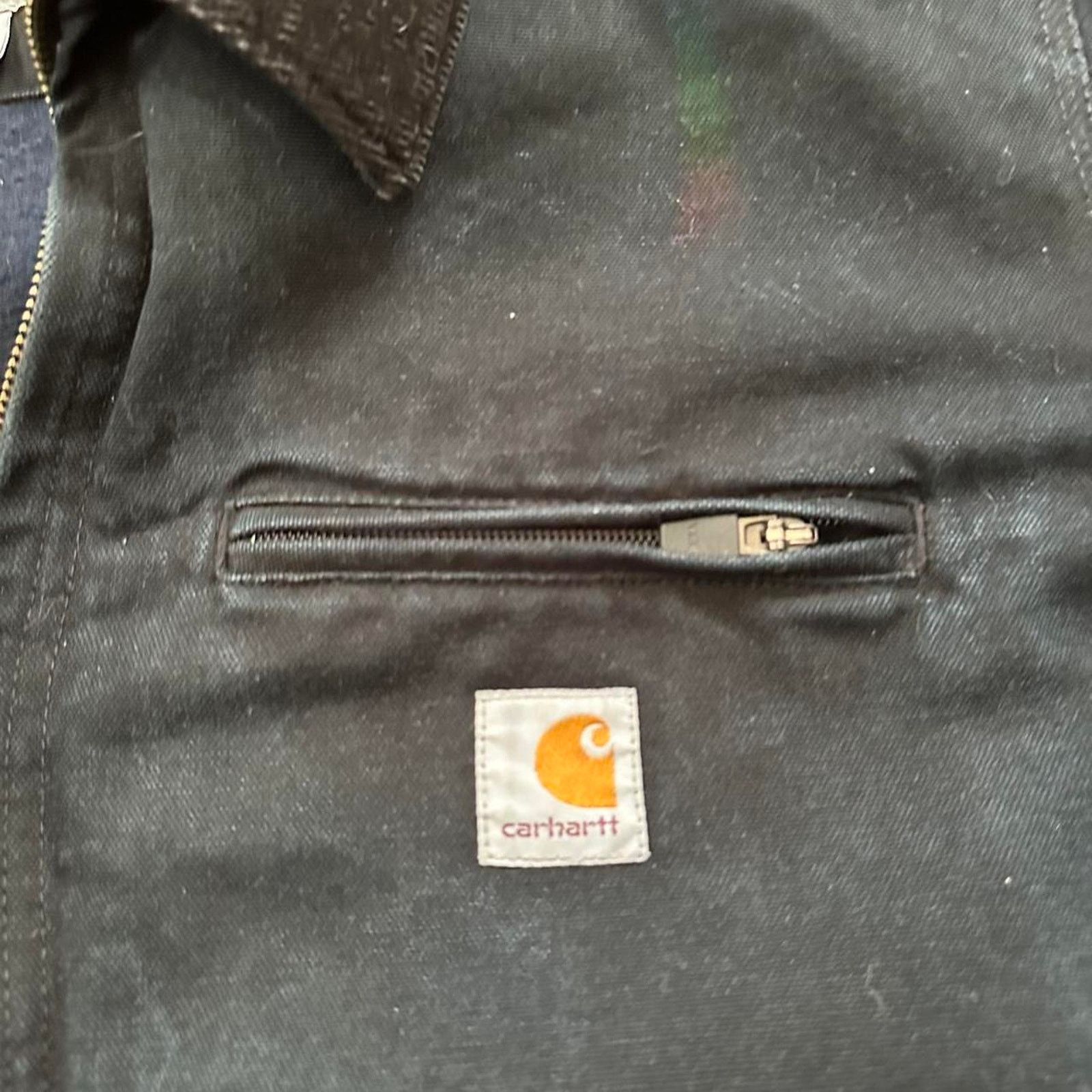 Carhartt Carhartt Detroit Jacket Blanket Lined Corduroy Collar 2XL Size US XXL / EU 58 / 5 - 4 Thumbnail