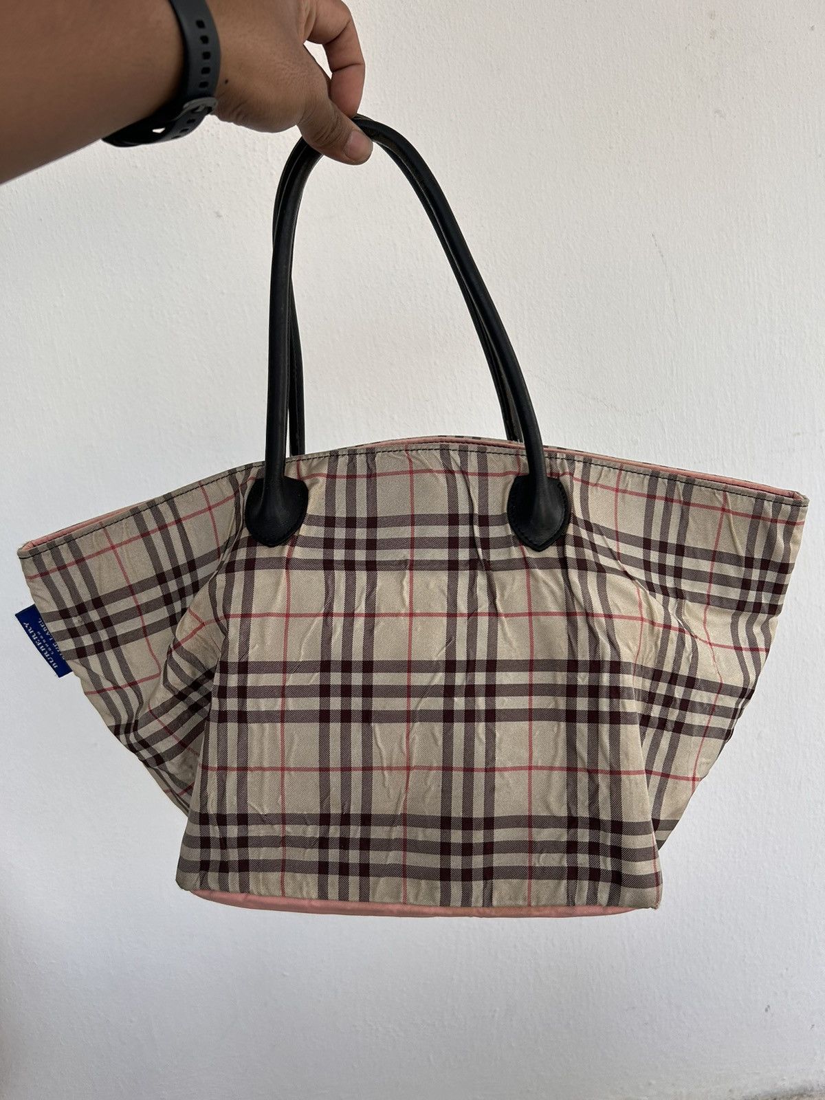 Burberry Burberry Nylon Blue Label Canvas Size ONE SIZE - 5 Thumbnail