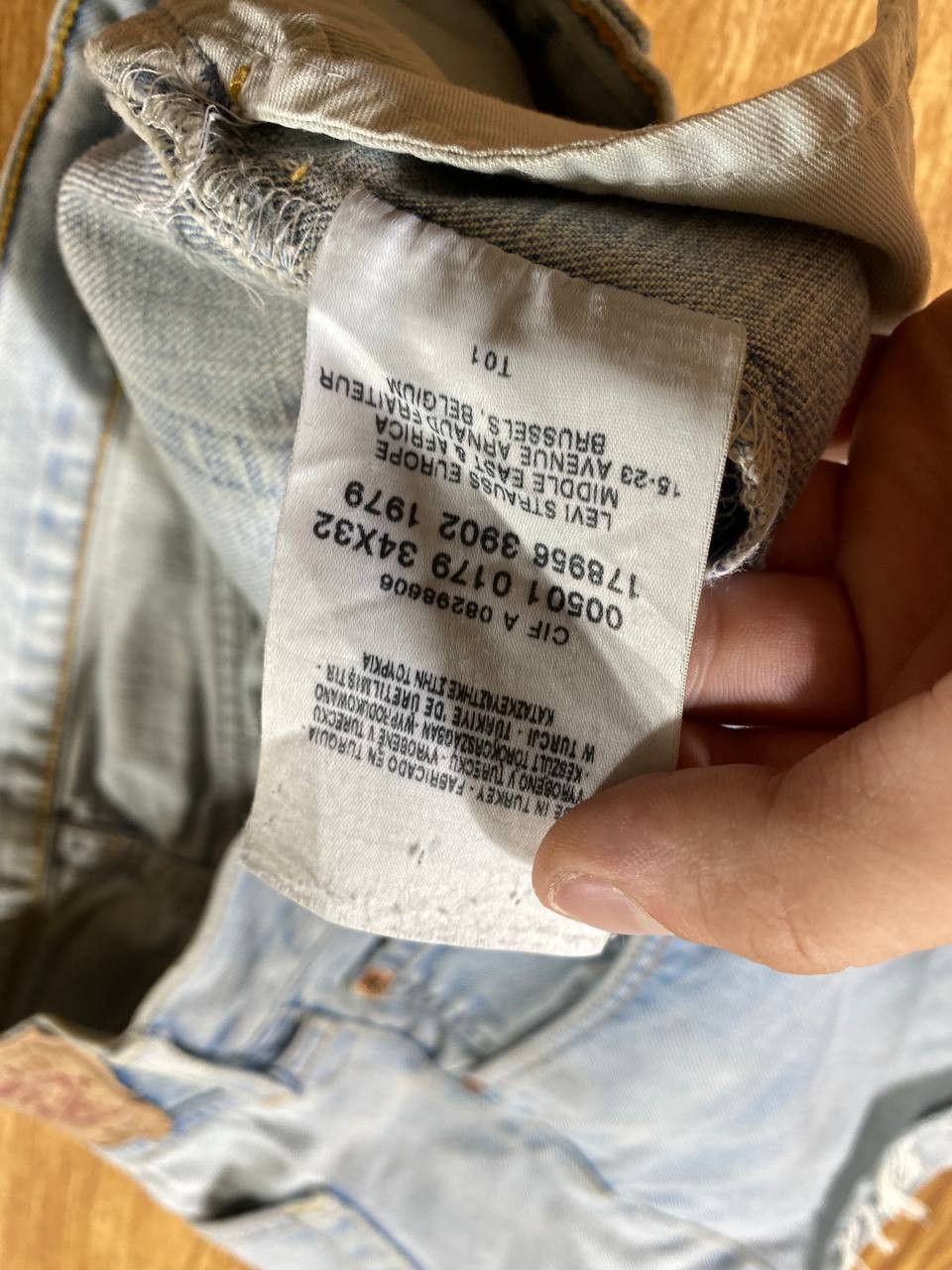 Levi's Levis 501 Jean Shorts Mens 34 Denim Cotton Size US 34 / EU 50 - 3 Thumbnail