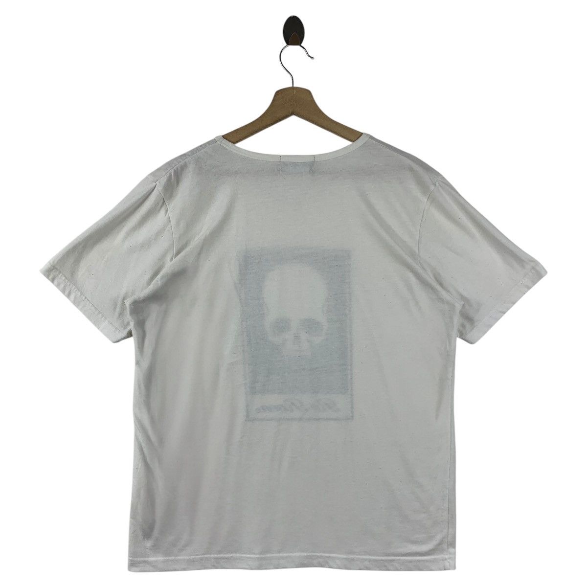 Japanese Brand × Roen ROEN Japanesebrand skull printed v neck tee Size US XL / EU 56 / 4 - 4 Thumbnail