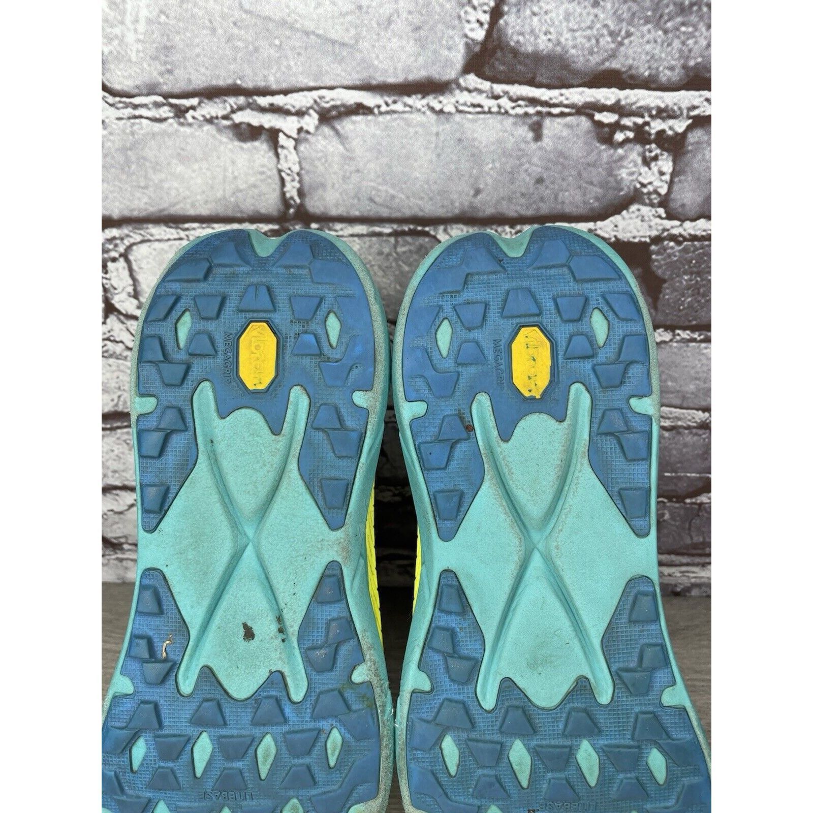 Hoka Hoka Tecton X2 Carbon Plate Yellow Synthetic Orange Lace Blu Size US 8.5 / EU 41-42 - 19 Thumbnail
