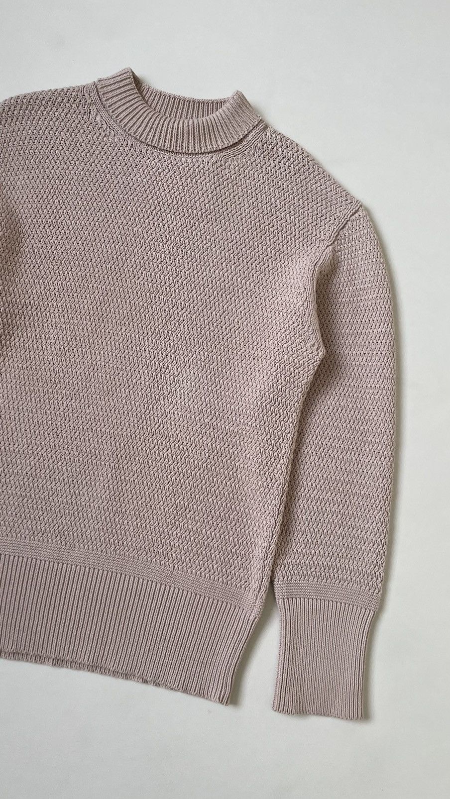 Craig Green Sample Pink Crochet Knit Sweater Size US M / EU 48-50 / 2 - 5 Thumbnail