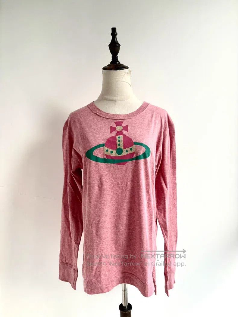 Vivienne Westwood Vivienne Westwood Vintage Pink Large Saturn Under Shirt Size M / US 6-8 / IT 42-44 - 1 Thumbnail