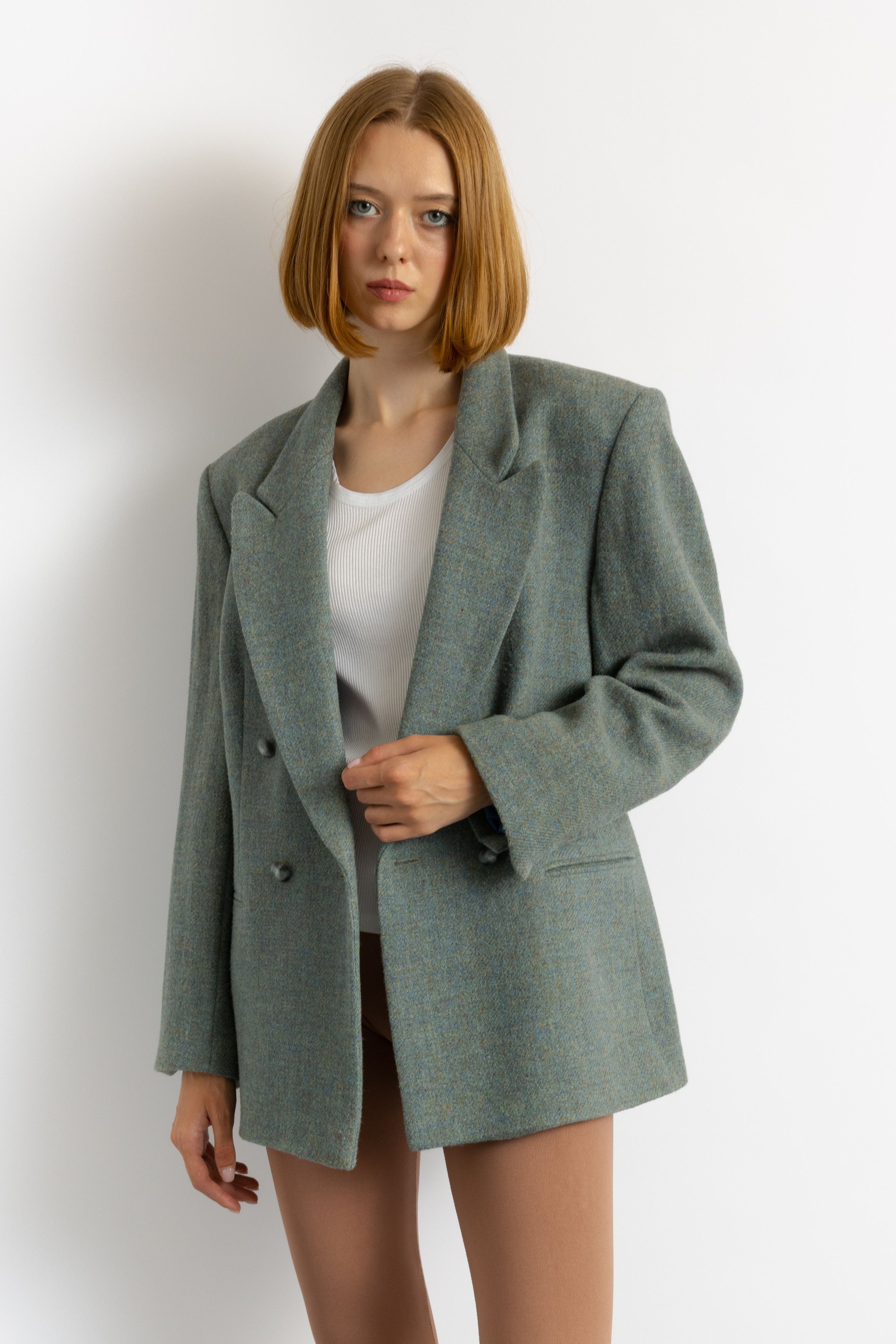 Vintage Vintage 70's Button Wool Pocket Blazer - Size Medium 7778 Size S / US 4 / IT 40 - 3 Thumbnail