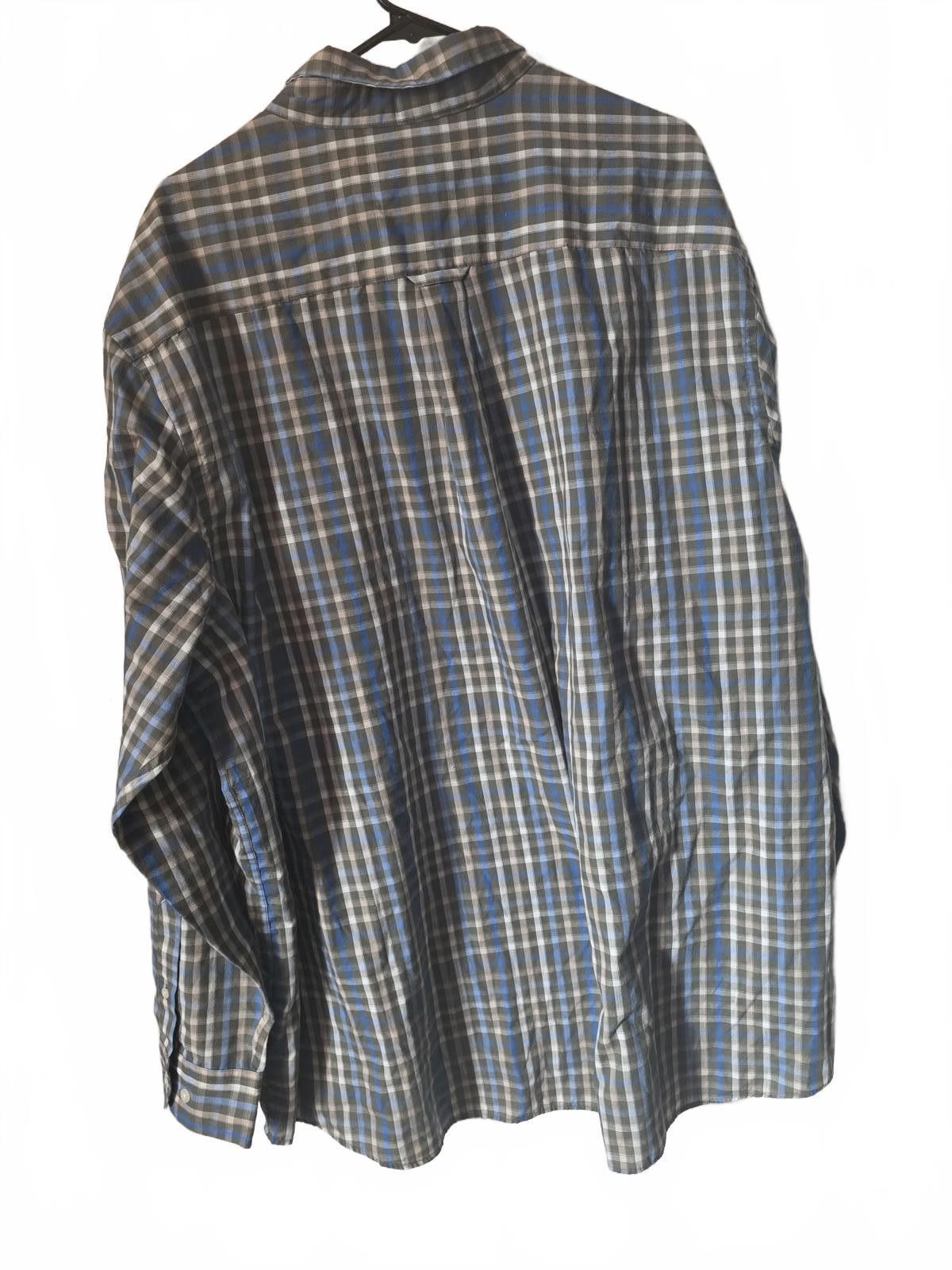 Saddlebred Saddlebred Men's Plaid Button Down Long Sleeve Shirt 3XLT Size US XXL / EU 58 / 5 - 3 Thumbnail