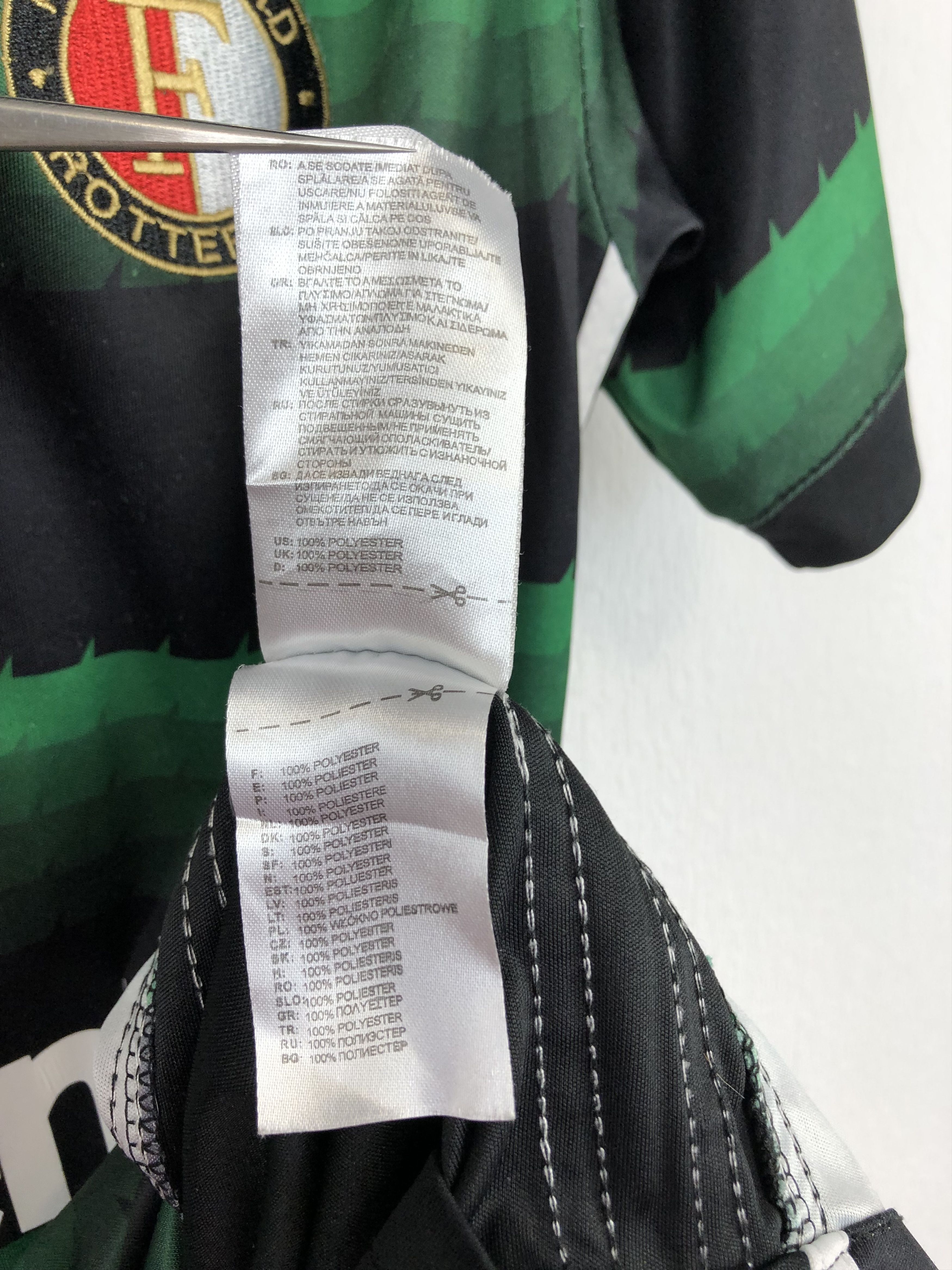 Other Feyenoord Away football shirt 2017 Soccer Adidas Jersey Rare Size US L / EU 52-54 / 3 - 14 Thumbnail