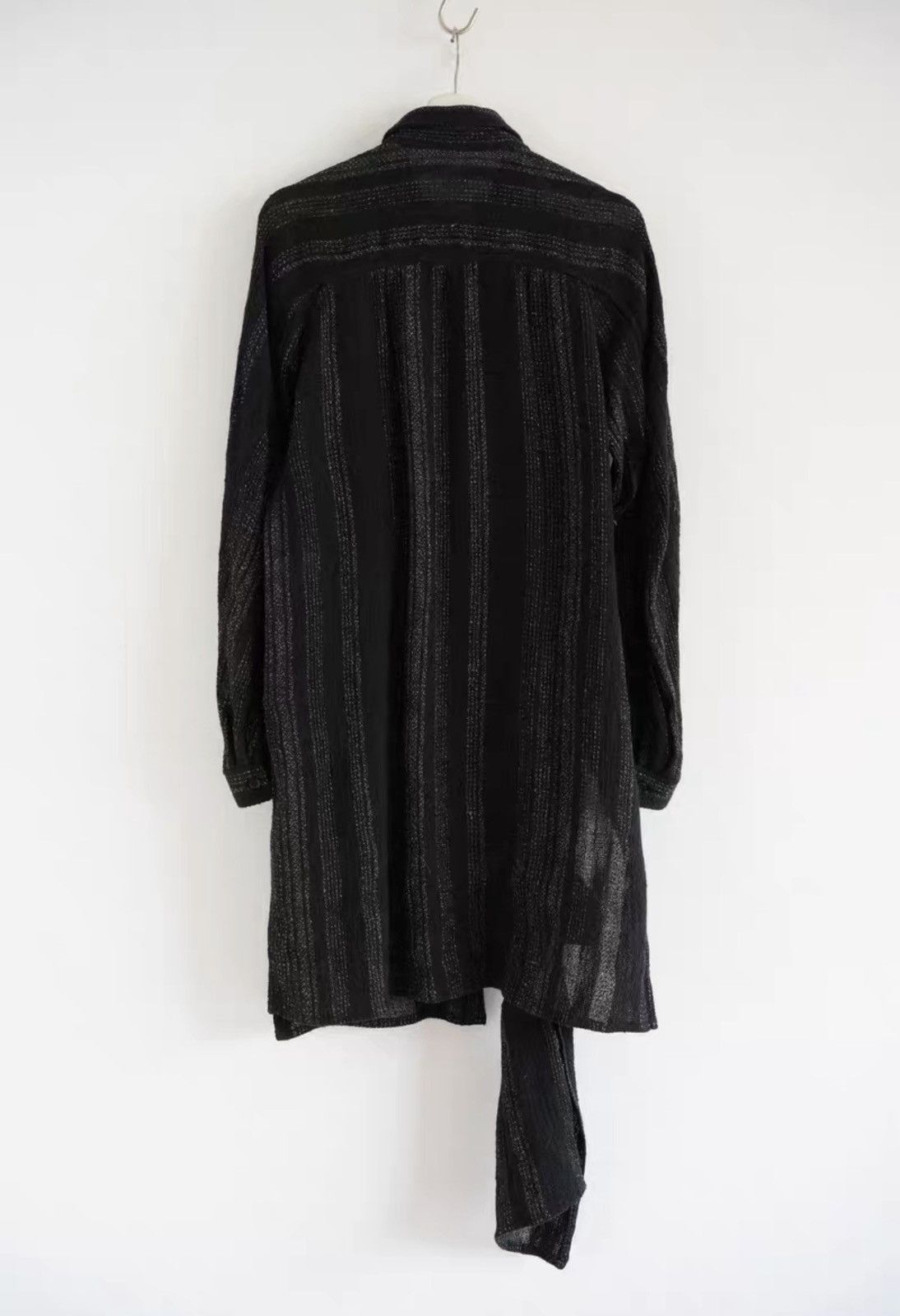 Yohji Yamamoto Yohji Yamamoto 24ss Twisted Hand-Knit Long Shirt K4 Size US M / EU 48-50 / 2 - 2 Thumbnail
