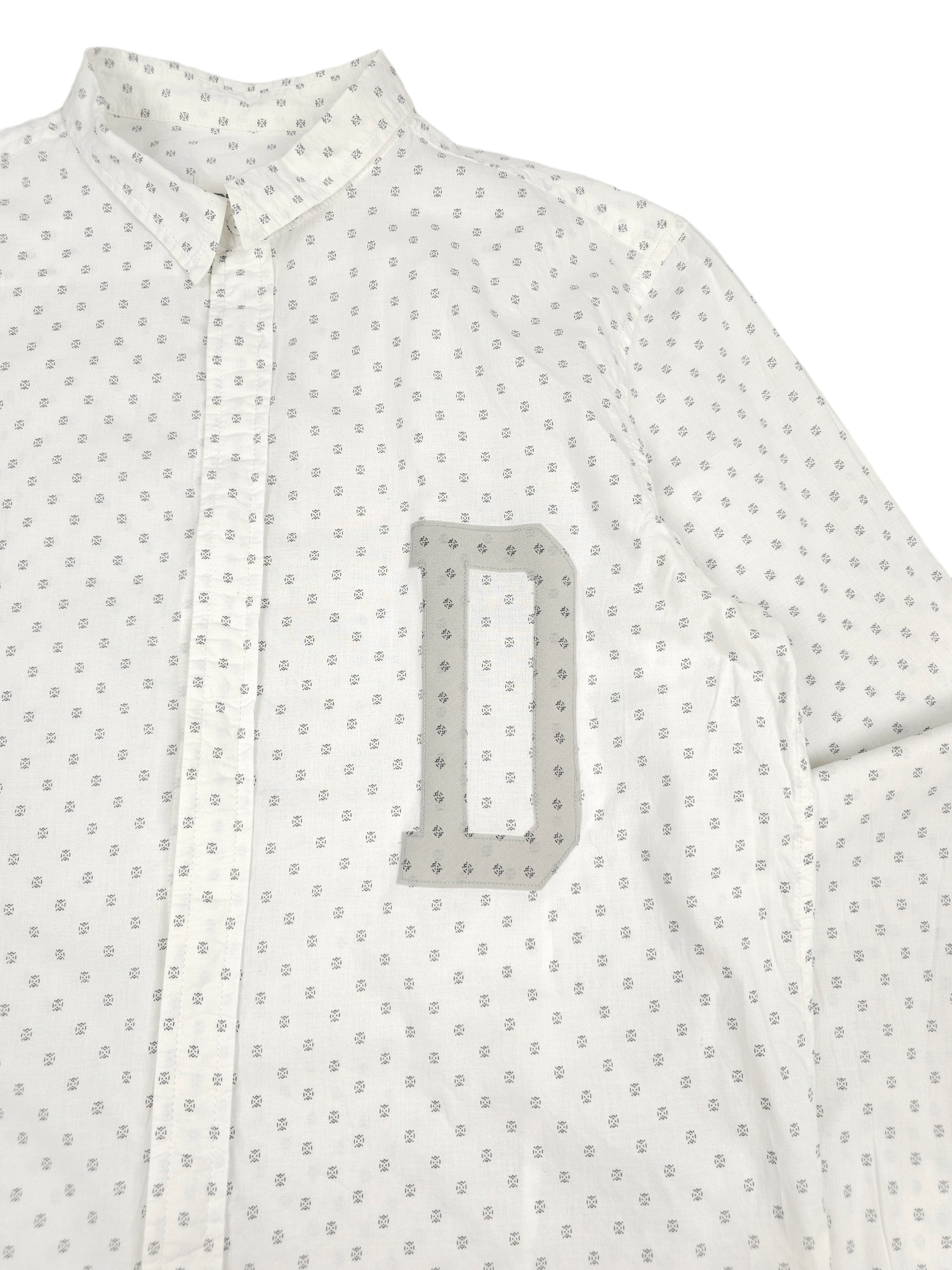 Designer × Diesel 💎 Vintage Diesel Monogram Size M Basic Logo Button Shirt Size US M / EU 48-50 / 2 - 4 Thumbnail