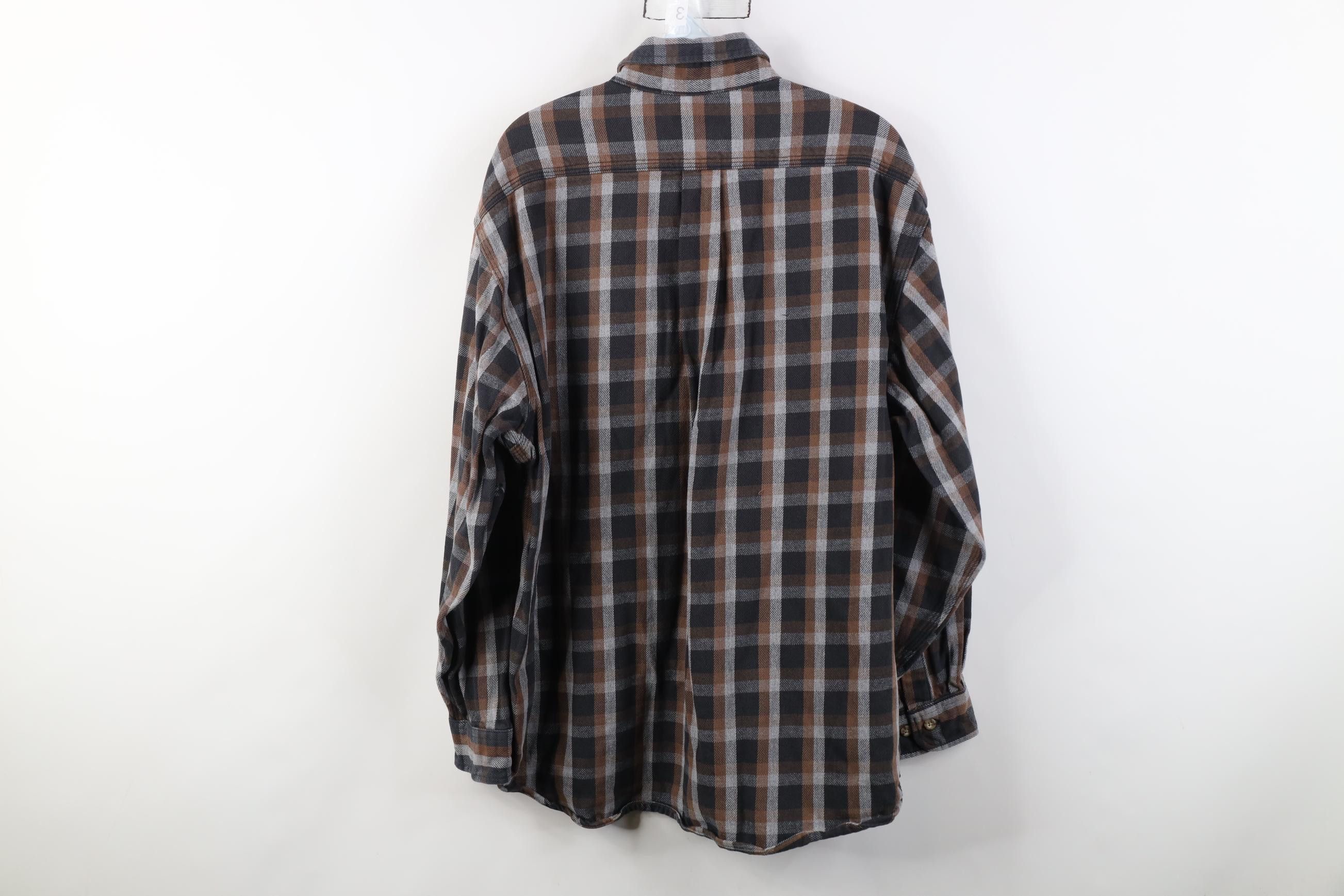 Carhartt Vintage Carhartt Heavyweight Flannel Button Shirt Plaid Size US L / EU 52-54 / 3 - 10 Thumbnail