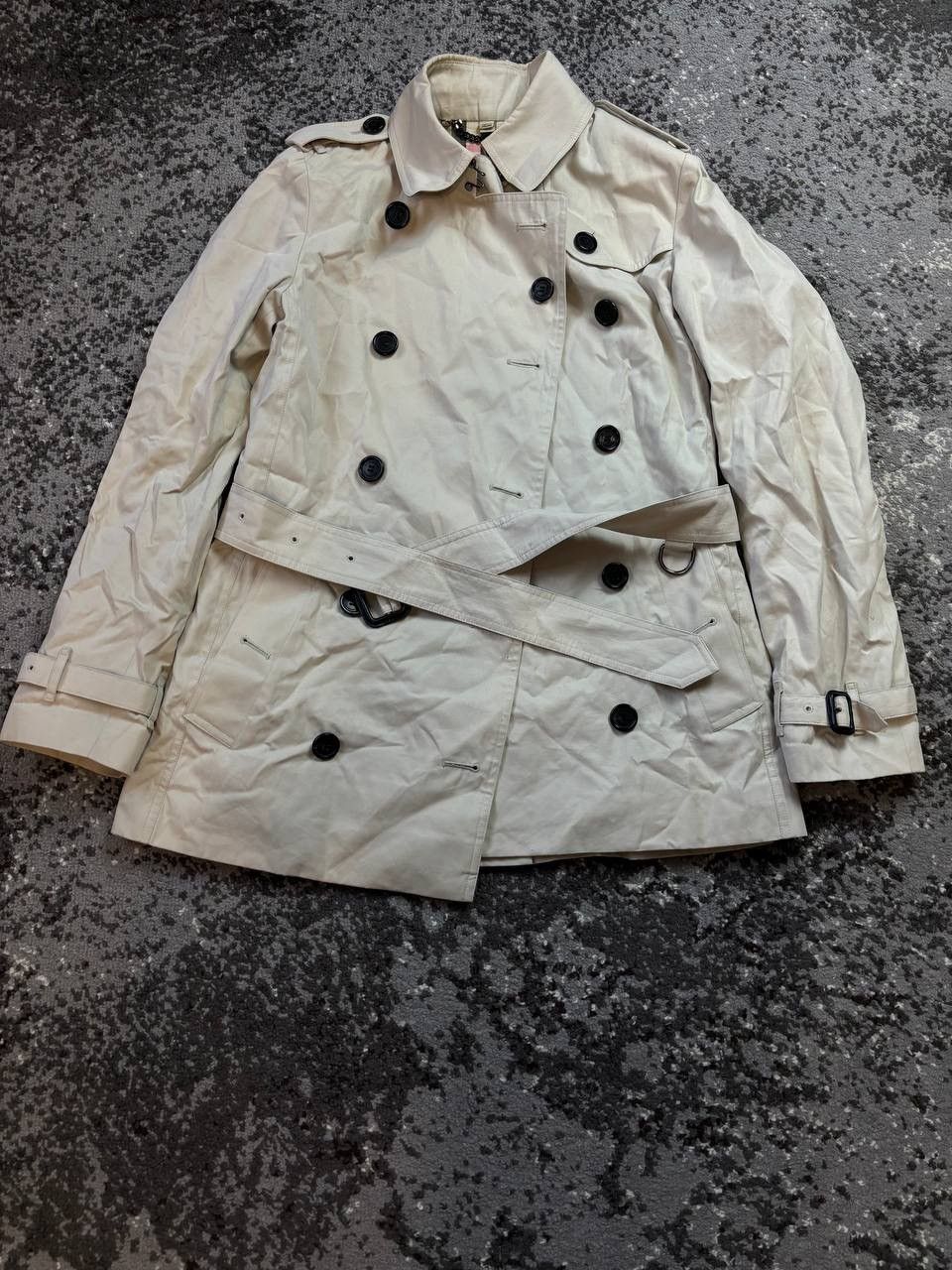 Burberry × Vintage Vintage Burberry Kensington Heritage Mid-Length Trench Coat Size US S / EU 44-46 / 1 - 1 Thumbnail