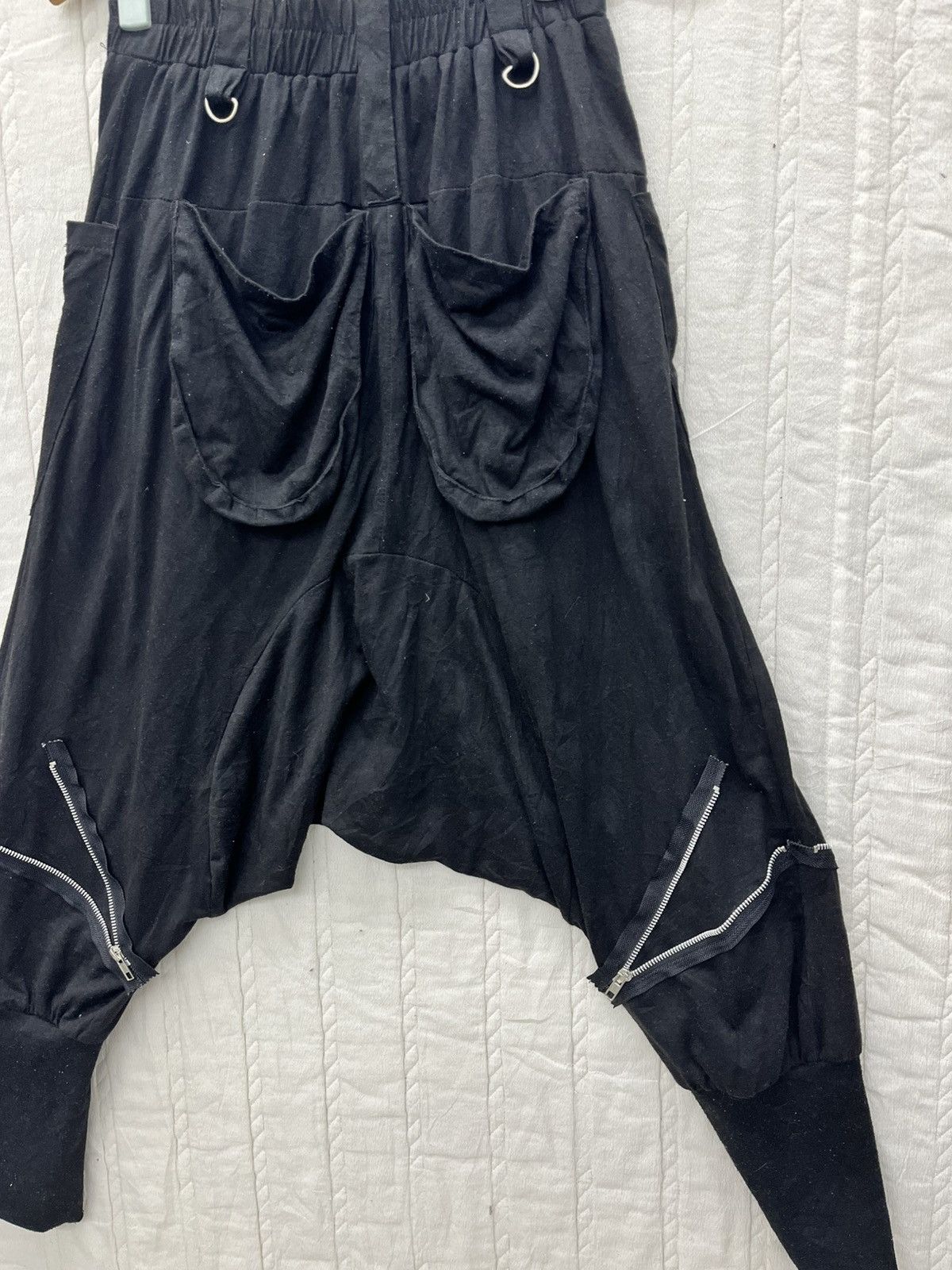 Hypebeast × Japanese Brand GOTHIC BAGGY DROP CROTCH PANTS Size US 26 / EU 42 - 6 Thumbnail