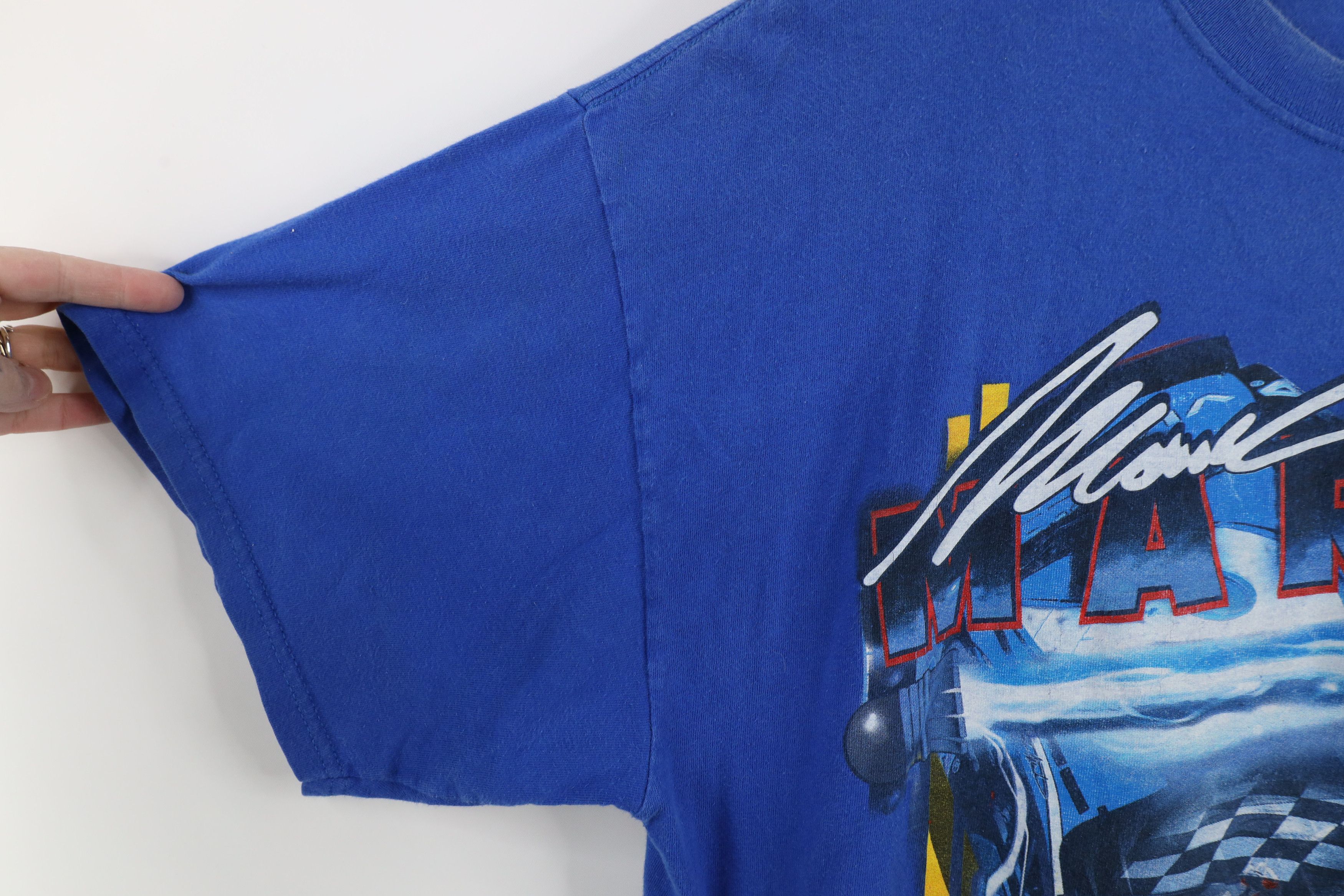 Vintage Vintage 90s Y2K NASCAR Martin Racing All Over Print T-Shirt Size US XL / EU 56 / 4 - 8 Thumbnail