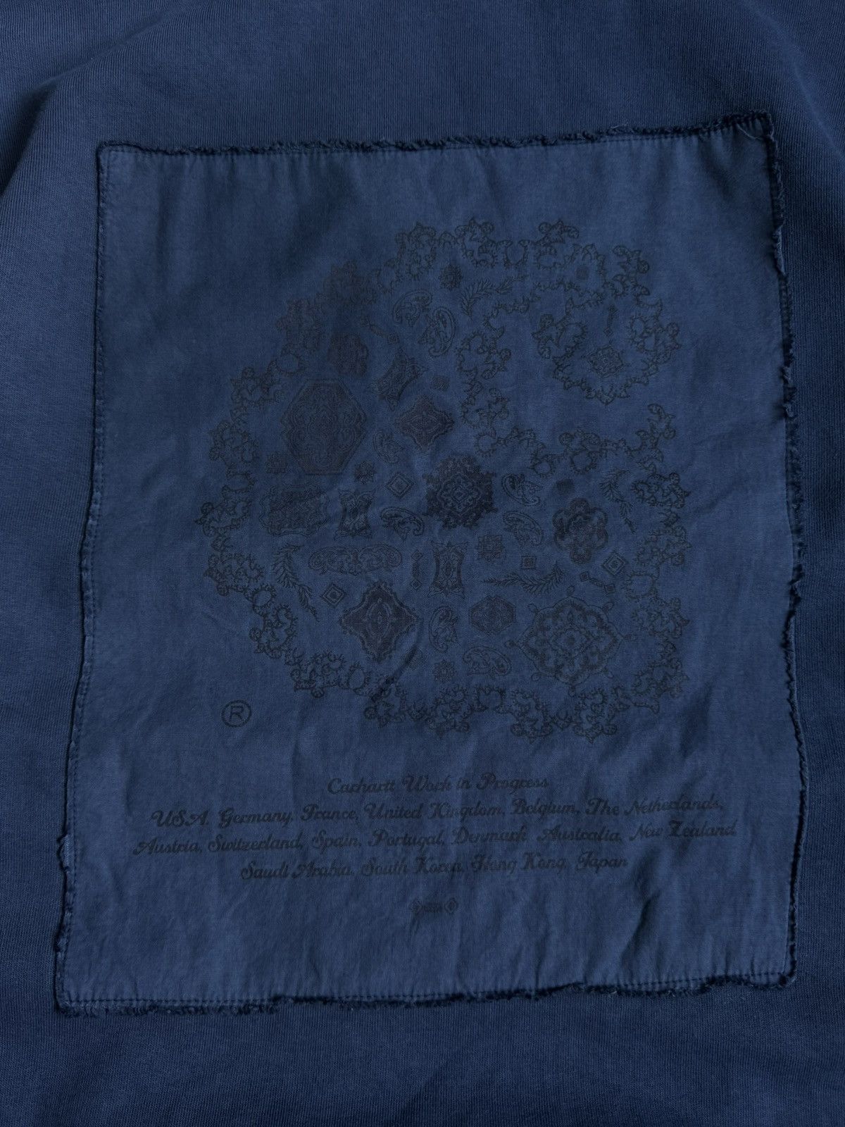 Carhartt Wip Carhartt WIP Verse Patch Garment Dyed Hoodie Size US S / EU 44-46 / 1 - 5 Thumbnail