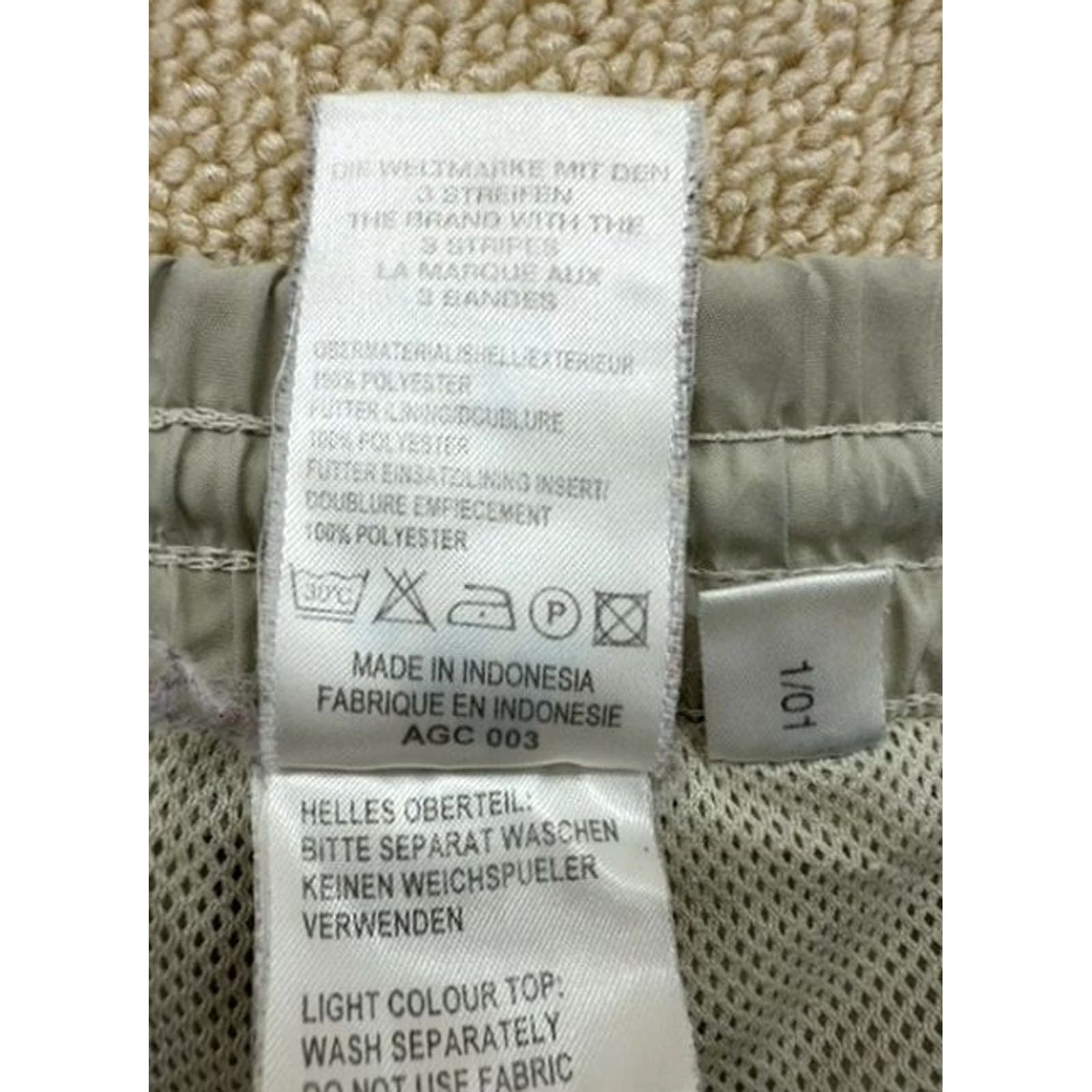 Adidas Adidas Track Pants Men L Grey 3-Stripes Open Hem Size 36" / US 14 / IT 50 - 4 Thumbnail