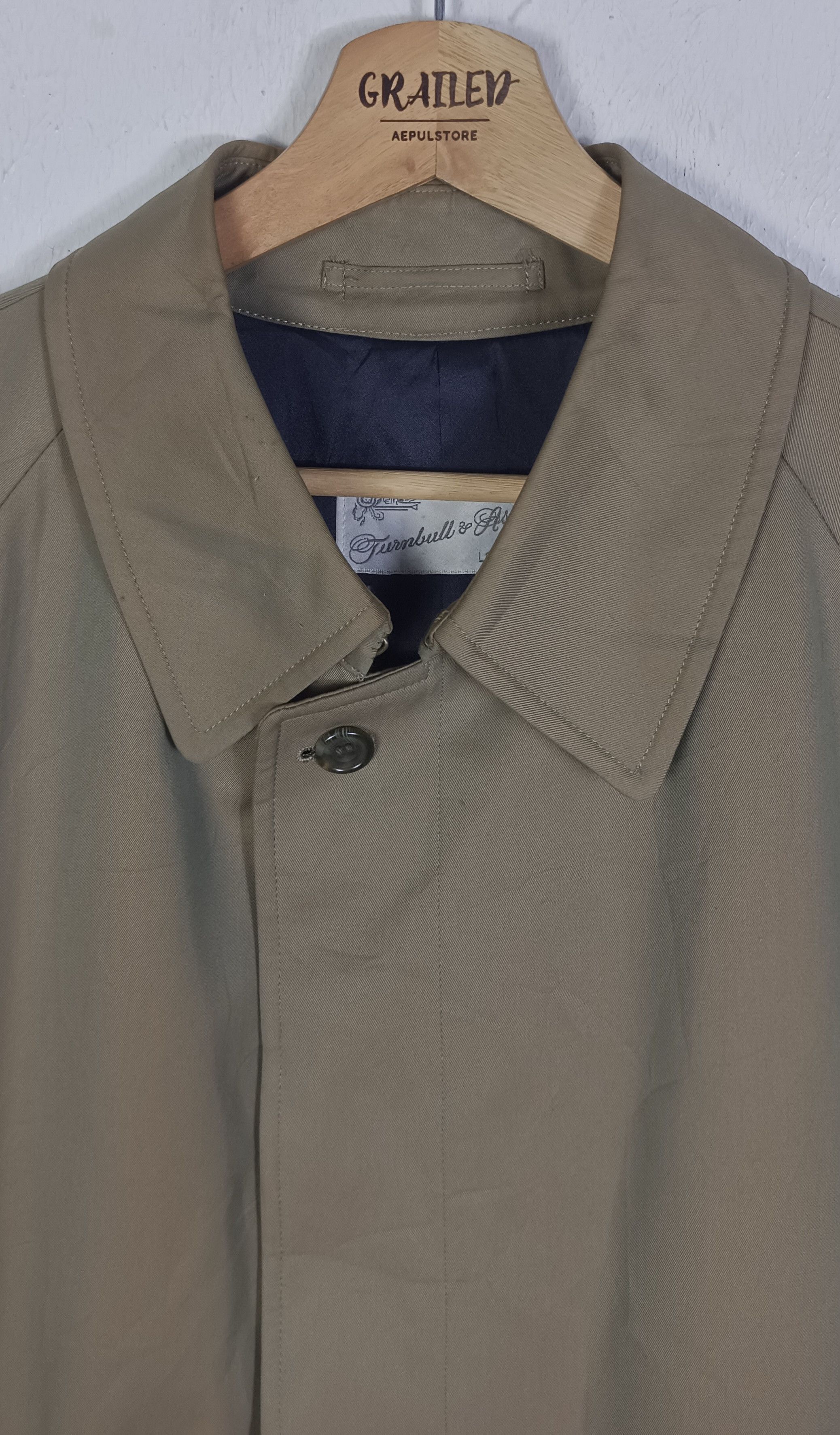 Turnbull & Asser Vintage Turnbull & Asser London Trench Coat Size US L / EU 52-54 / 3 - 9 Thumbnail