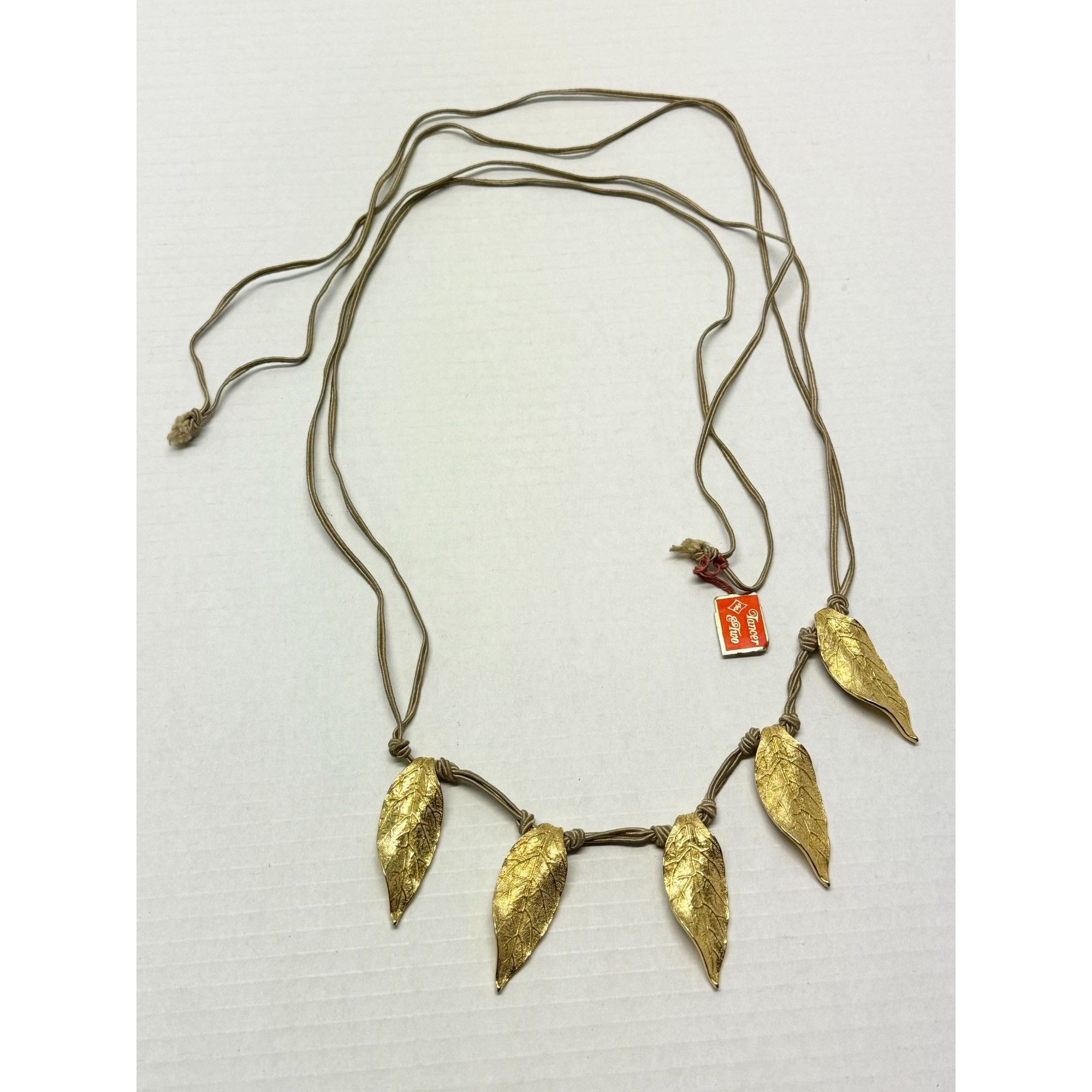 Vintage Vintage Tancer & Two string leaf necklace Size ONE SIZE - 2 Thumbnail