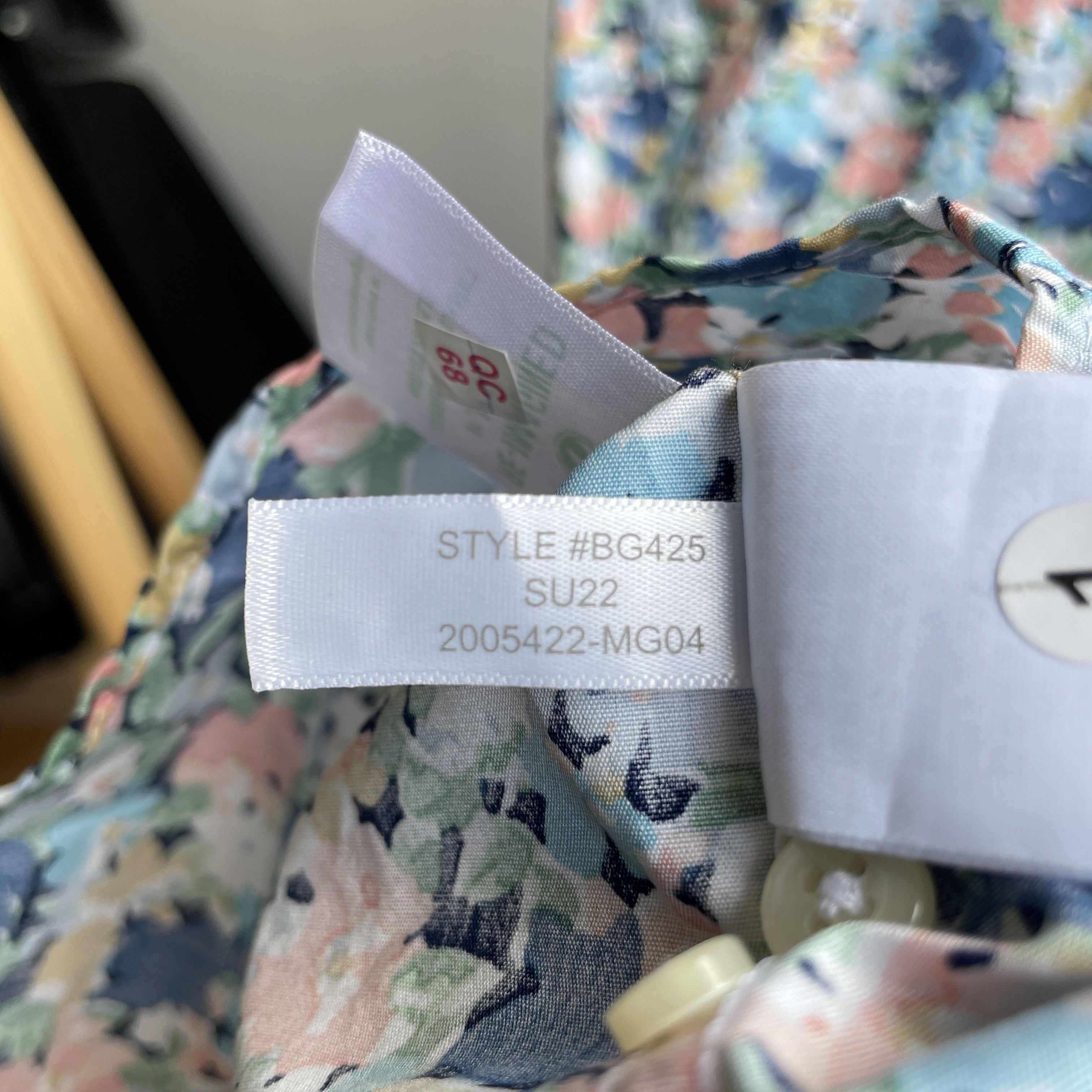 J.Crew J.Crew Floral Print Slim Fir Short Sleeve Shirt Size S Size US S / EU 44-46 / 1 - 9 Thumbnail