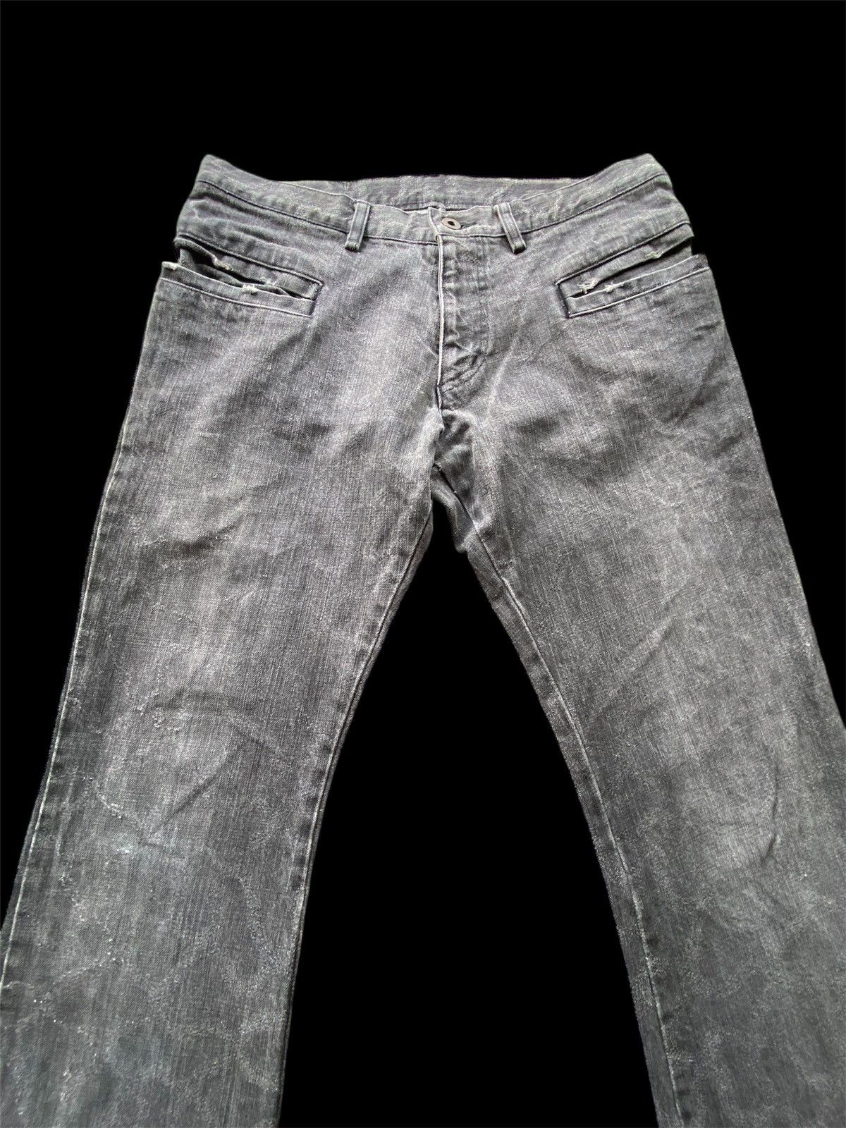 Hysteric Glamour × Japanese Brand × L7 Real Hip Flare Jeans Japanese L7 Real Hip Black pp33 Size US 32 / EU 48 - 3 Thumbnail