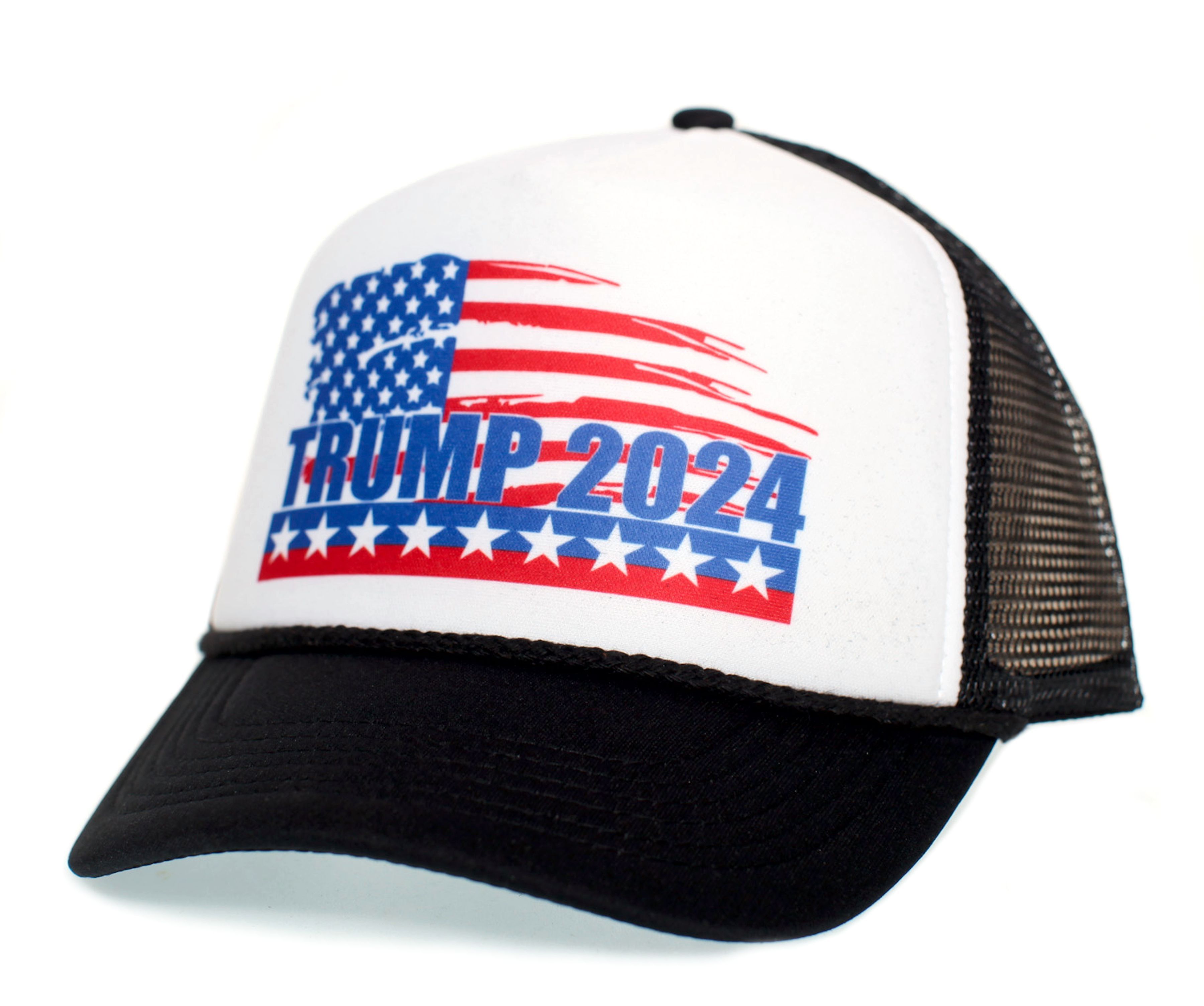 Other Trump 2024 Hat Take America Back Cap Adult Black/White Size ONE SIZE - 1 Preview