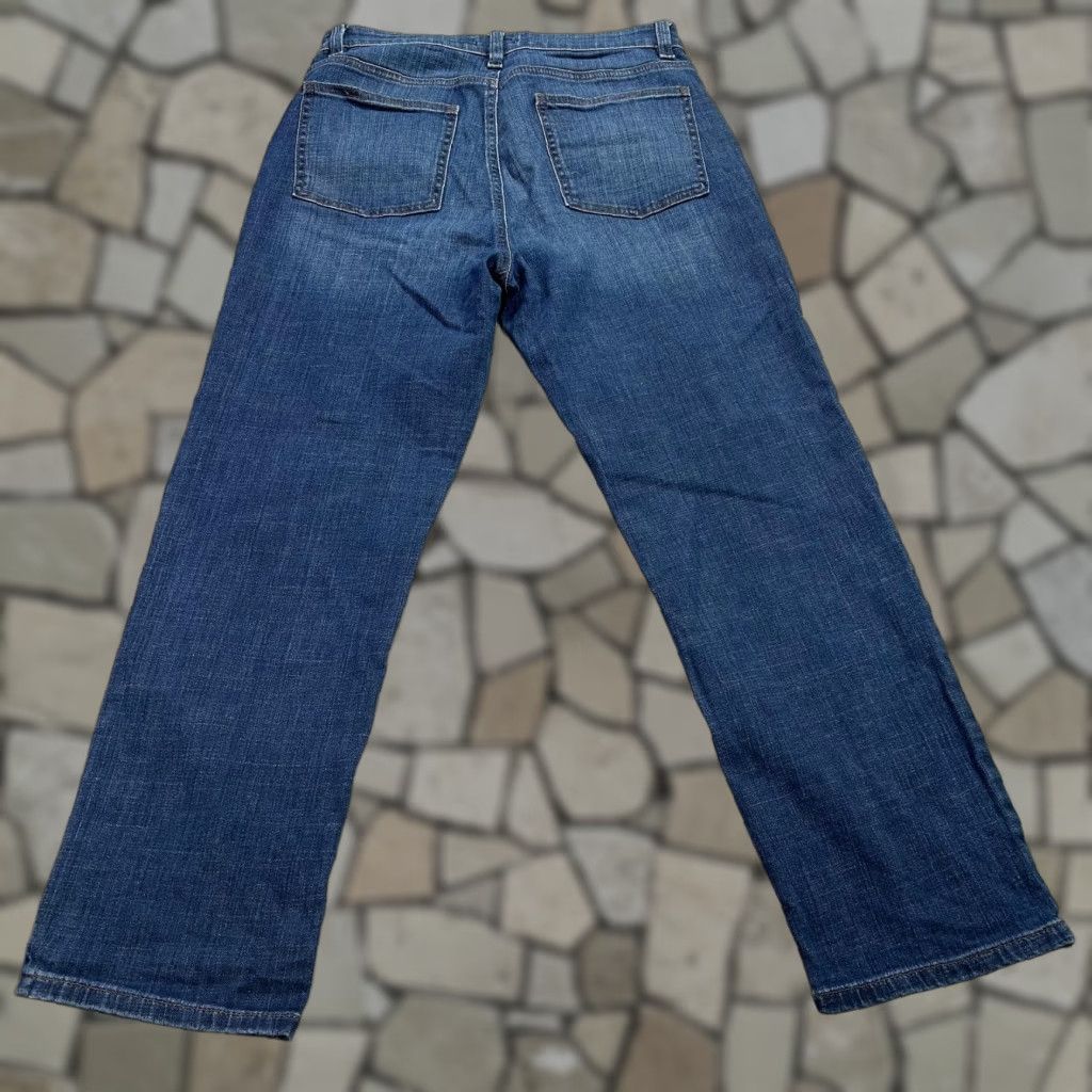 Eileen Fisher Eileen Fisher Jeans Womens 18 Blue Mid Rise Straight Denim Size 40" / US 18 - 1 Thumbnail