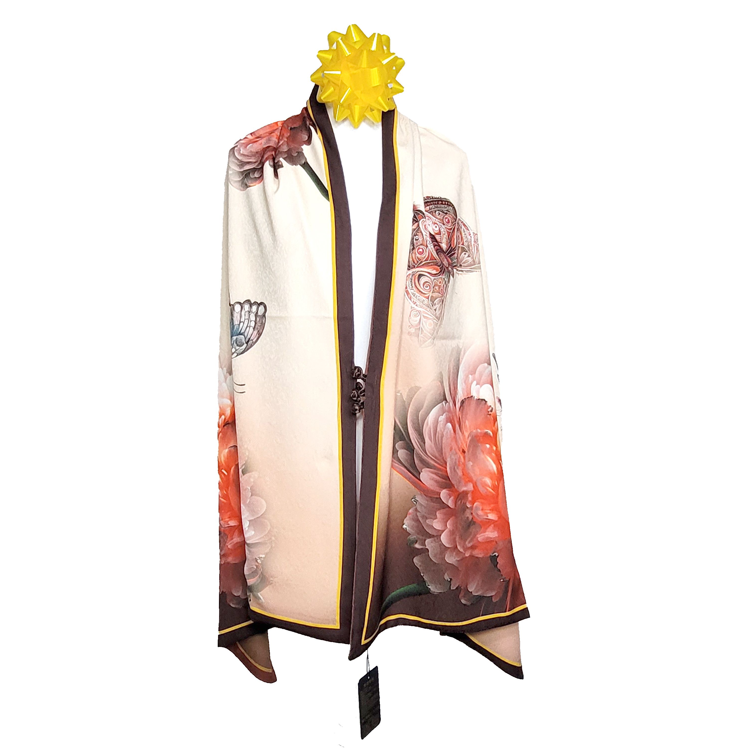Other NWT Double-Sided Double-Layer Long Silk Scarf 27"x70" PK5996 Size ONE SIZE - 7 Thumbnail