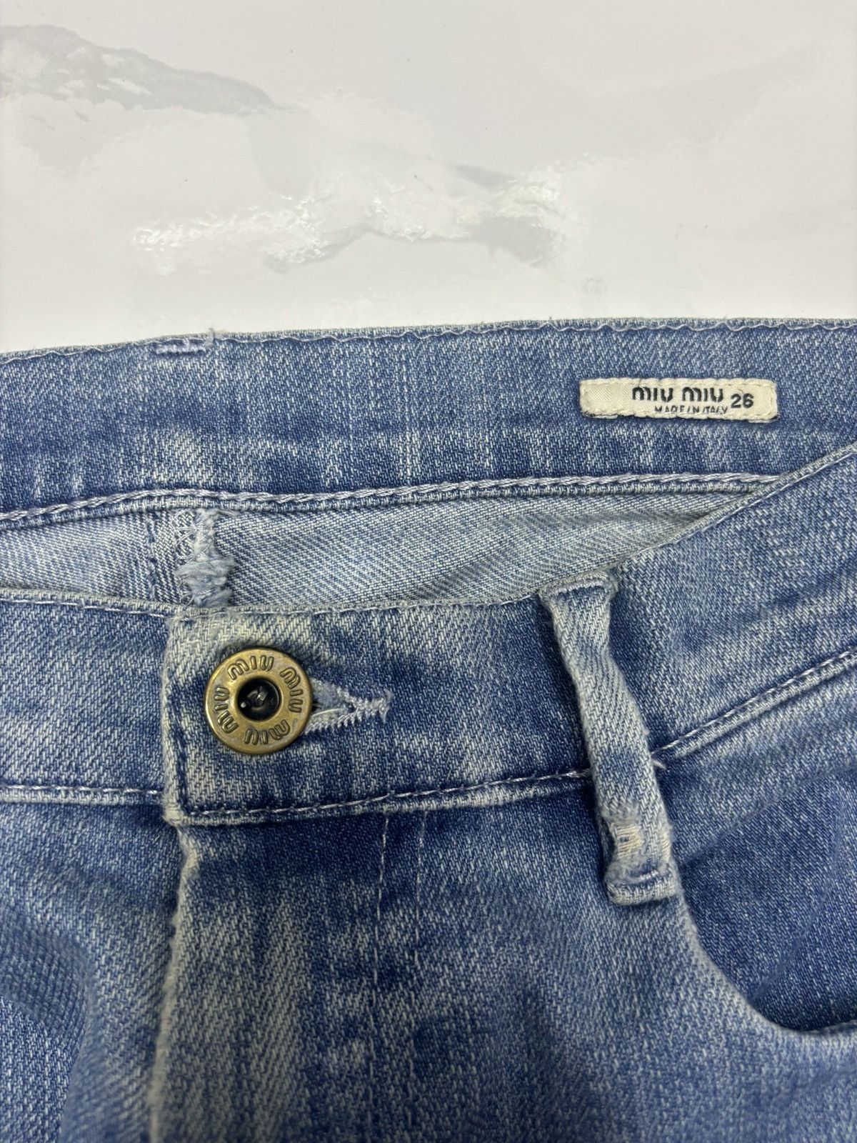 Miu Miu VINTAGE MIU MIU JEANS Size 29" - 9 Thumbnail