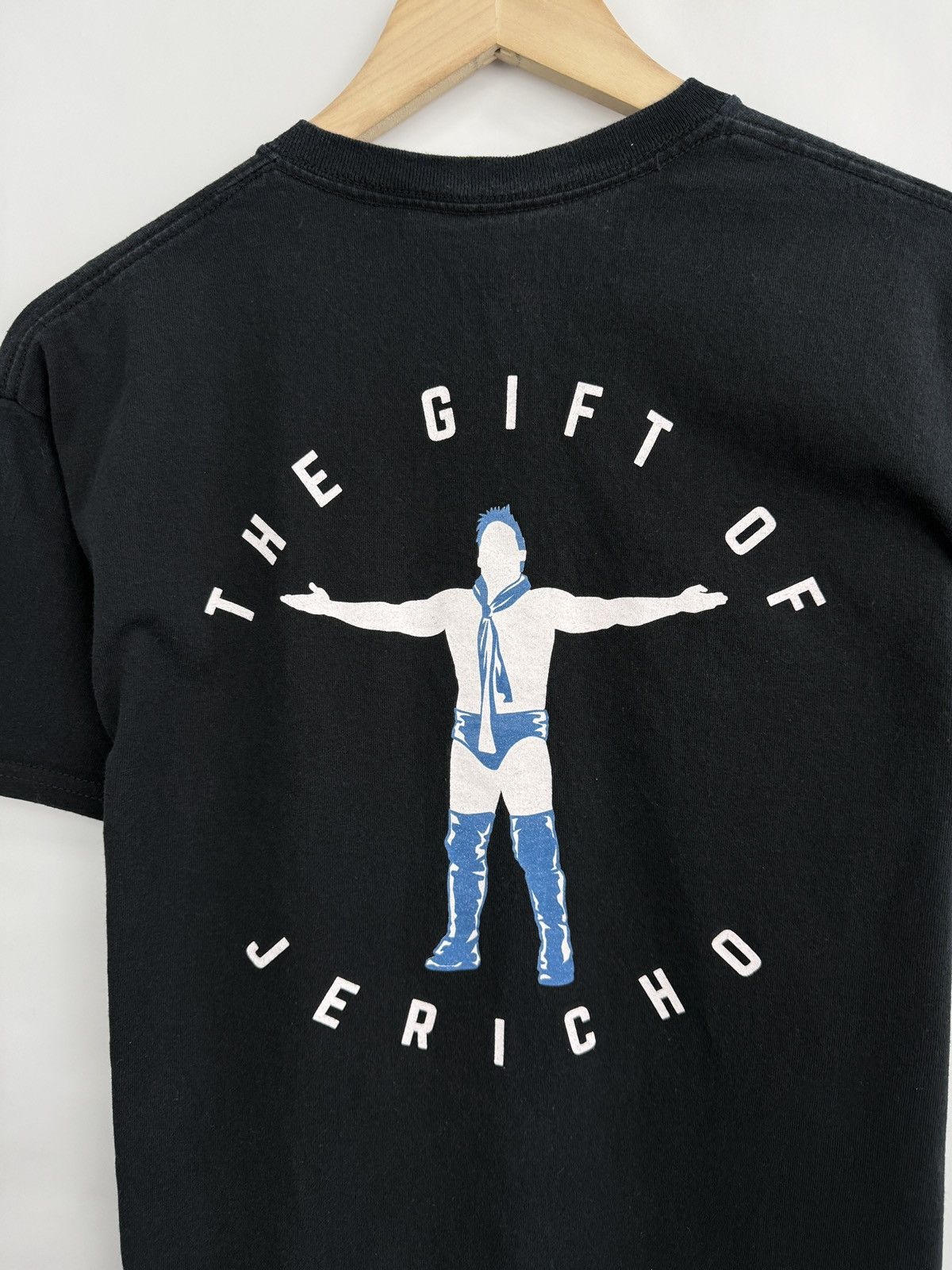 WWE 🇺🇸💀 WWE Chris Jericho Drink it in Man Wrestling T-Shirt Rare Size US M / EU 48-50 / 2 - 9 Thumbnail