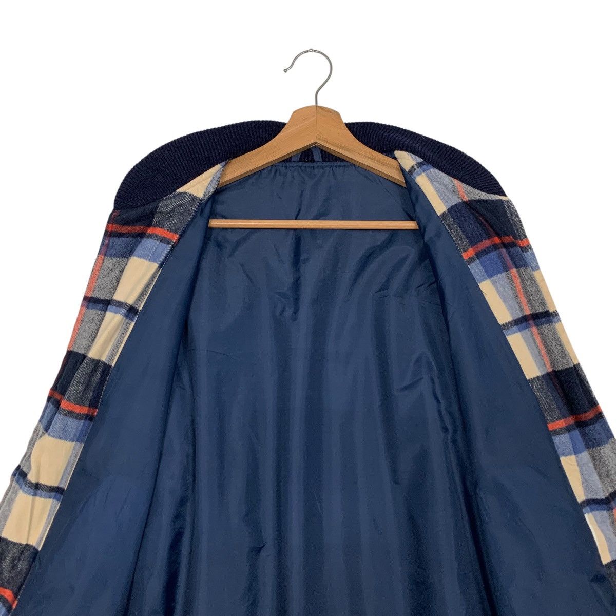 Vintage Vintage 90's Unbrand Checked Plaid Bomber Jacket #2700-C121 Size US M / EU 48-50 / 2 - 12 Thumbnail