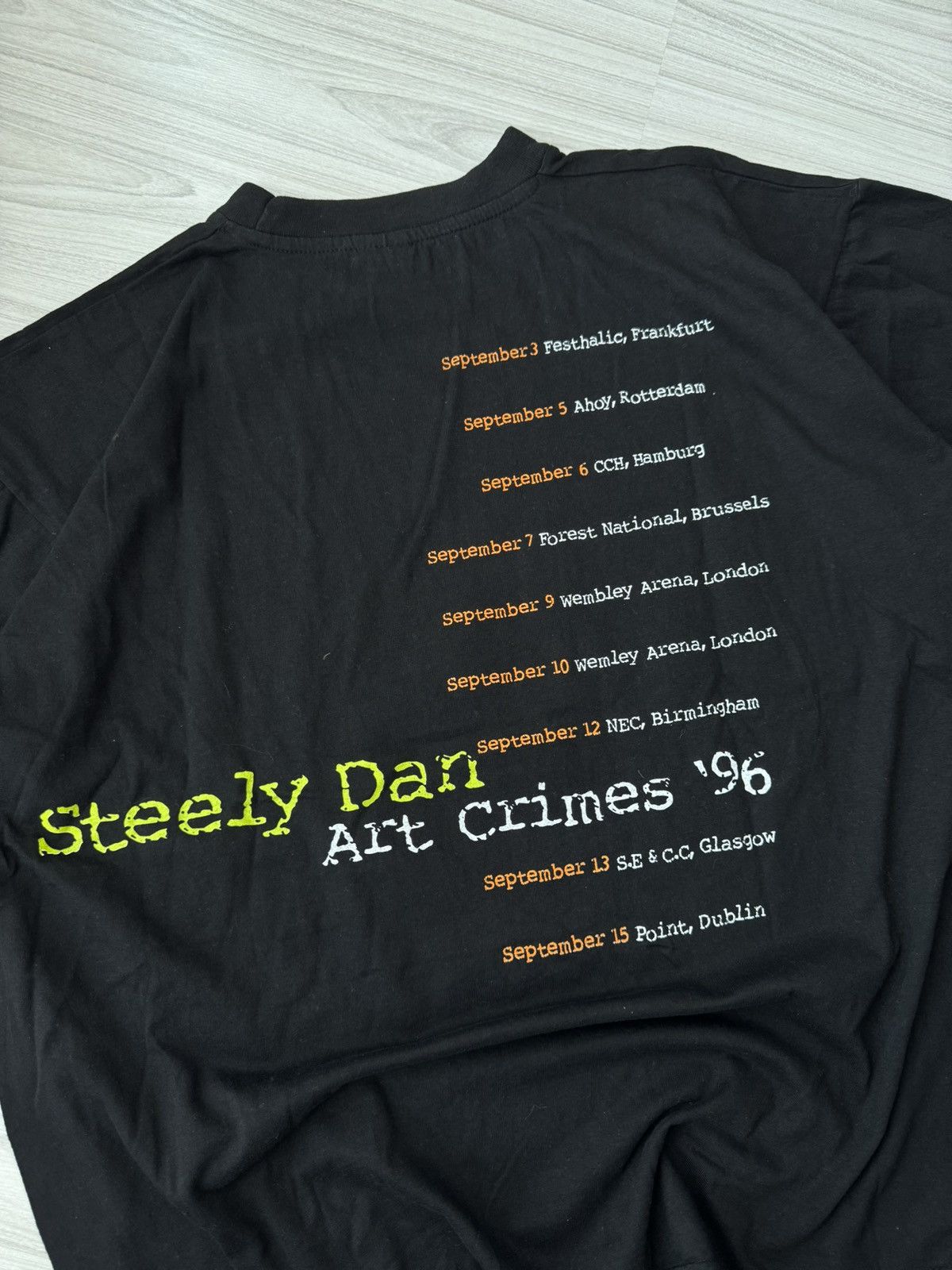 Band Tees × Vintage Vintage Steely Dan Art Crimes ’96 Tour Tee Size US L / EU 52-54 / 3 - 5 Thumbnail