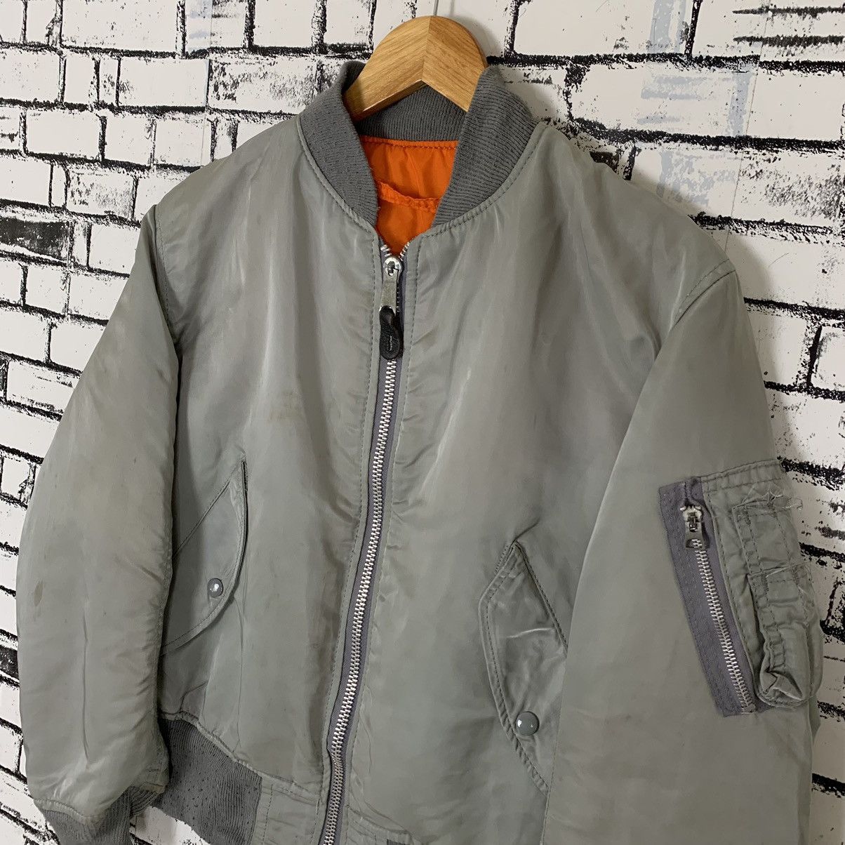 Alpha Industries Alpha Industries Riversible Bomber Jacket Size US S / EU 44-46 / 1 - 3 Thumbnail