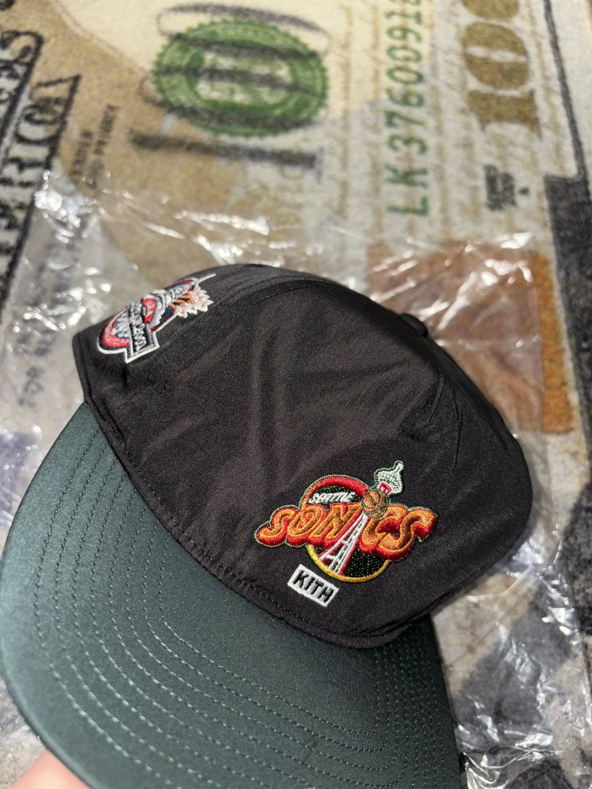 Kith × NBA Kith x 47 Brand All-Star Seattle Super Sonics Hitch Snapback Size ONE SIZE - 2 Thumbnail