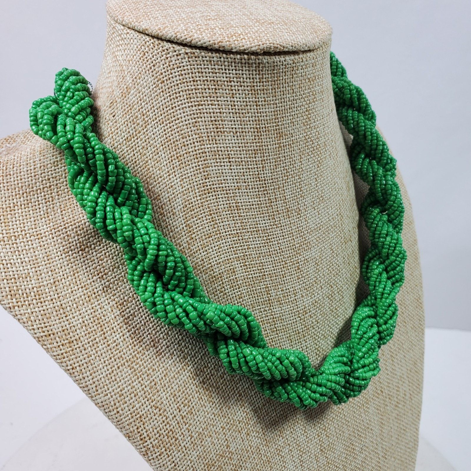 The Unbranded Brand Casual Career Seed Bead Multi Strand Necklace 20 Inch Green Size ONE SIZE - 2 Thumbnail