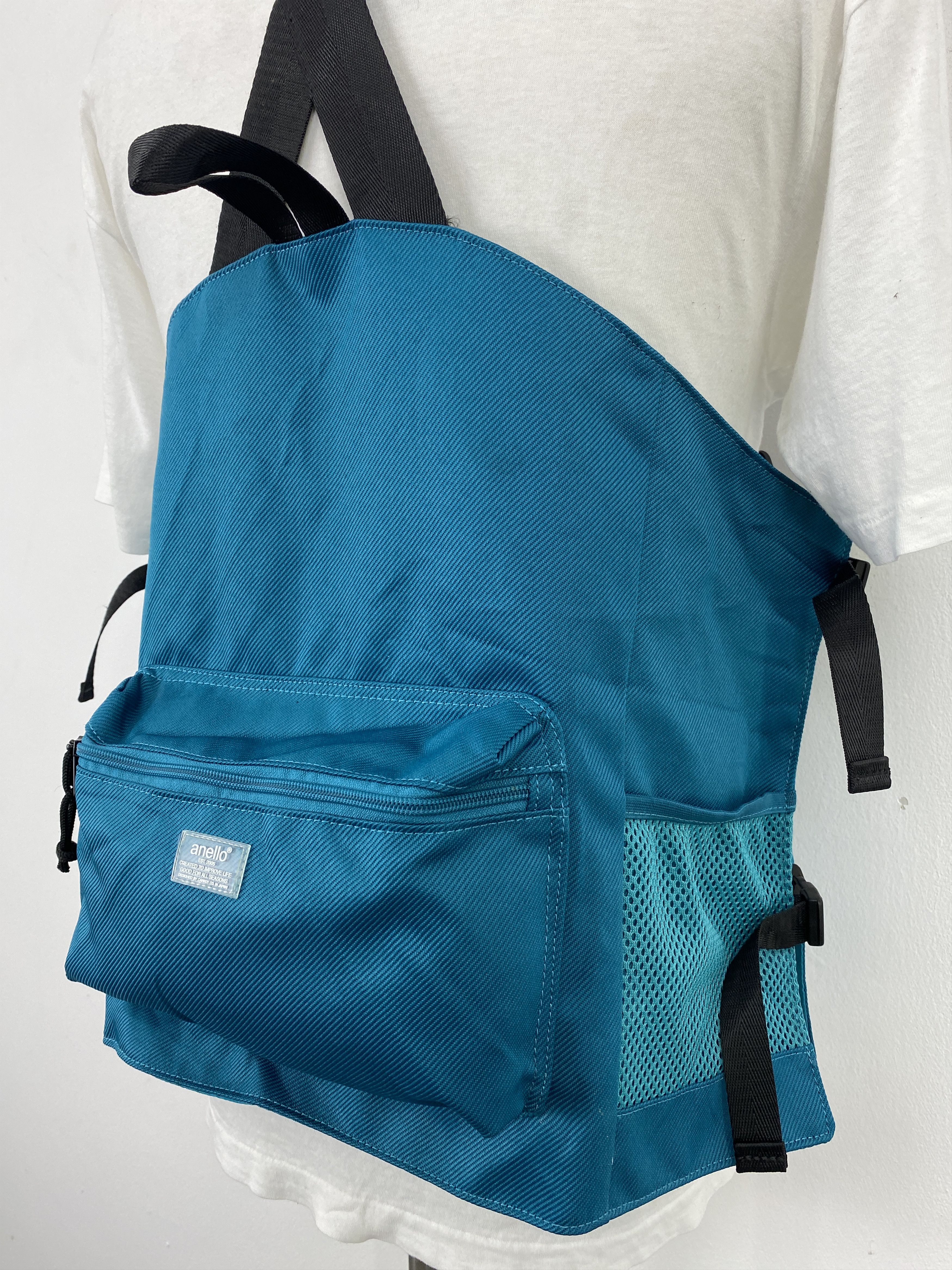 Japanese Brand Vintage Anello Multi Pocket Tactical Vest Backpack BG0134 Size ONE SIZE - 3 Thumbnail