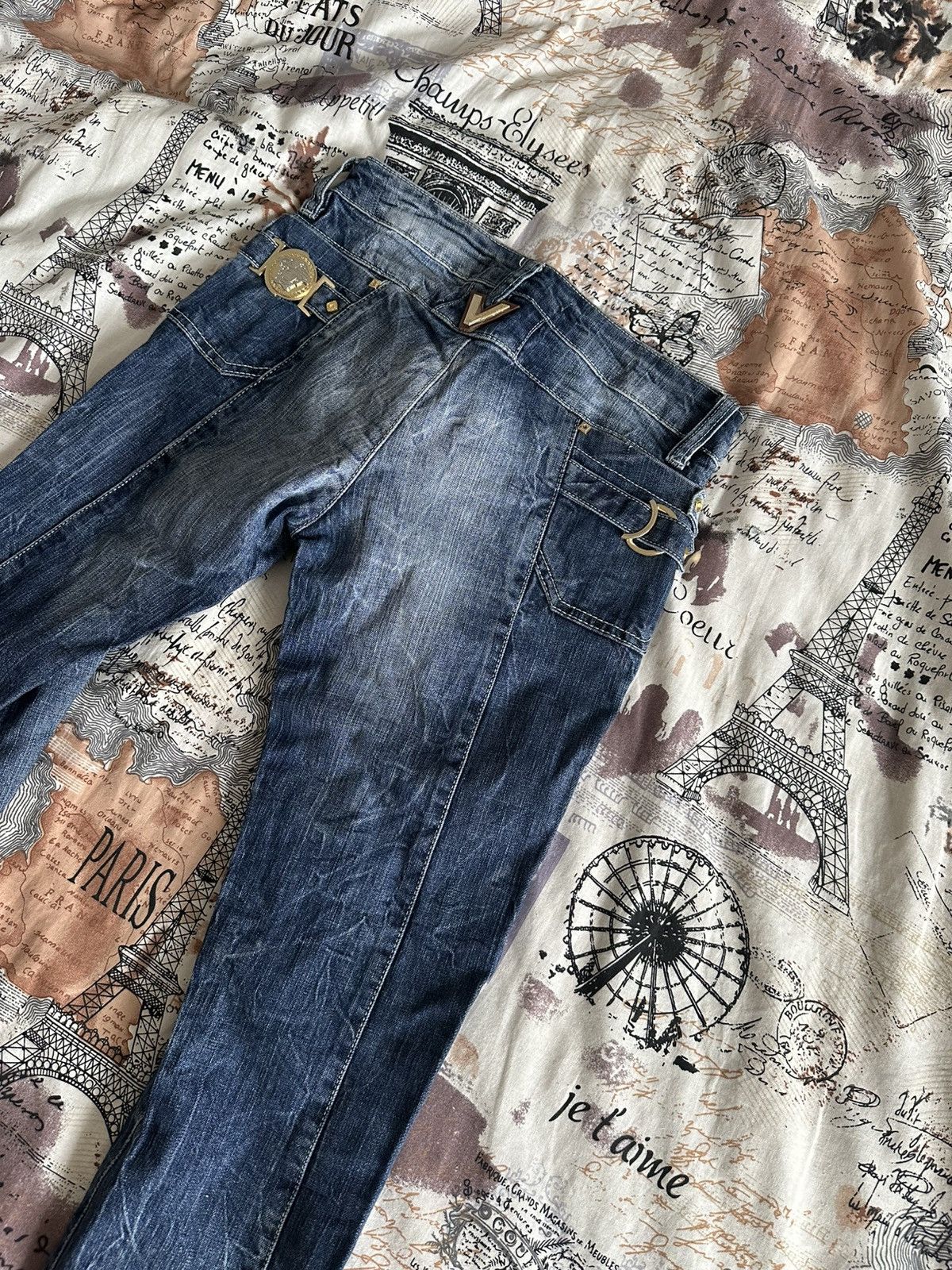Versace × Vintage Versace Jeans Vintage Size 27" / US 4 / IT 40 - 12 Thumbnail
