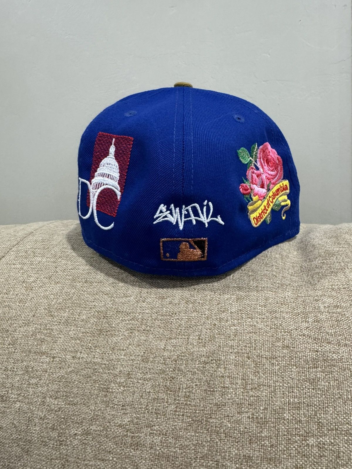 New Era EWDIL - Lord Fubu Nationals fitted 7 1/8 Blue/Gold Size ONE SIZE - 3 Thumbnail