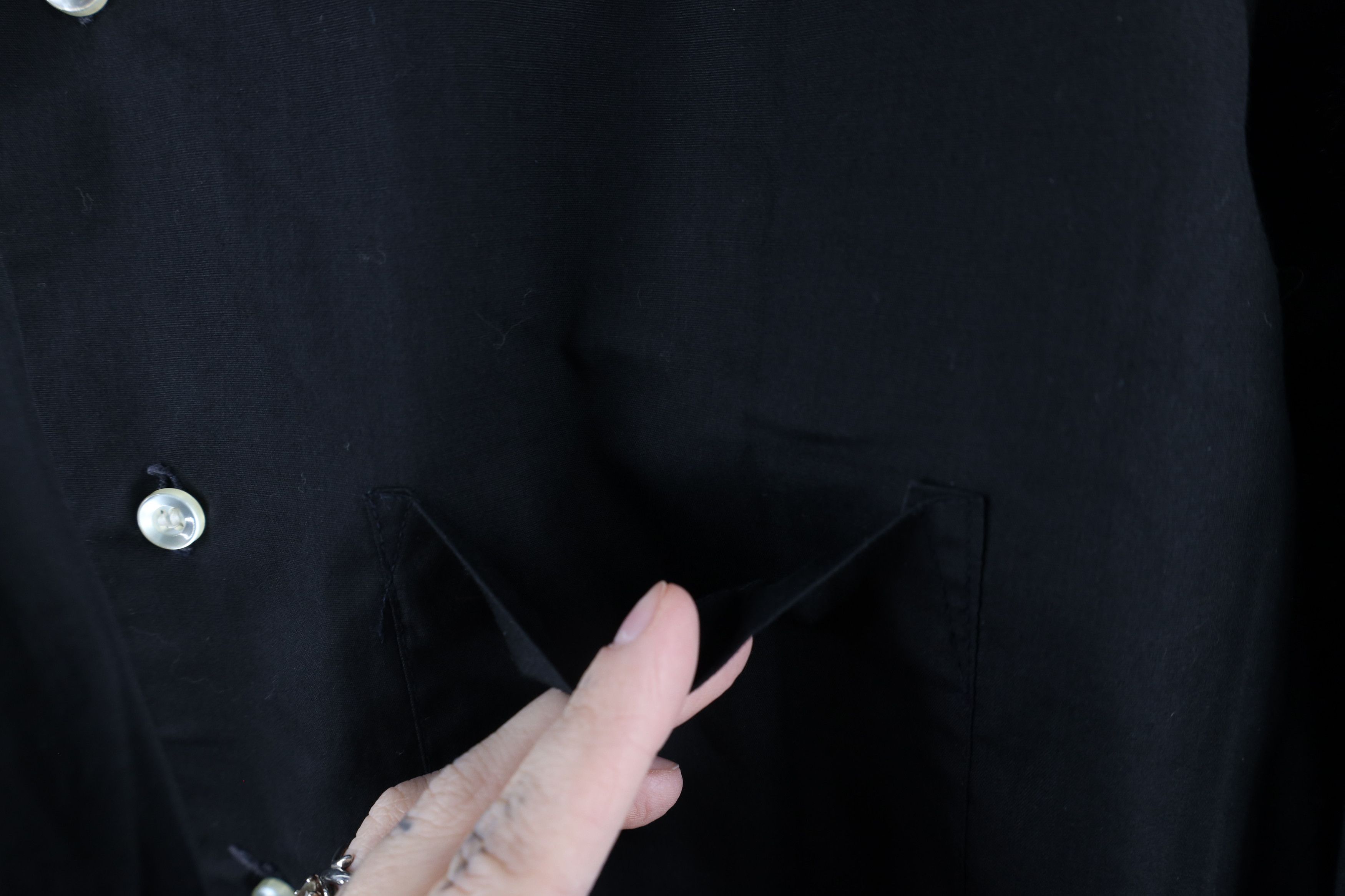 Fruit Of The Loom × Vintage Vtg 60s 70s Fruit of the Loom Short Sleeve Button Shirt Size US L / EU 52-54 / 3 - 4 Thumbnail