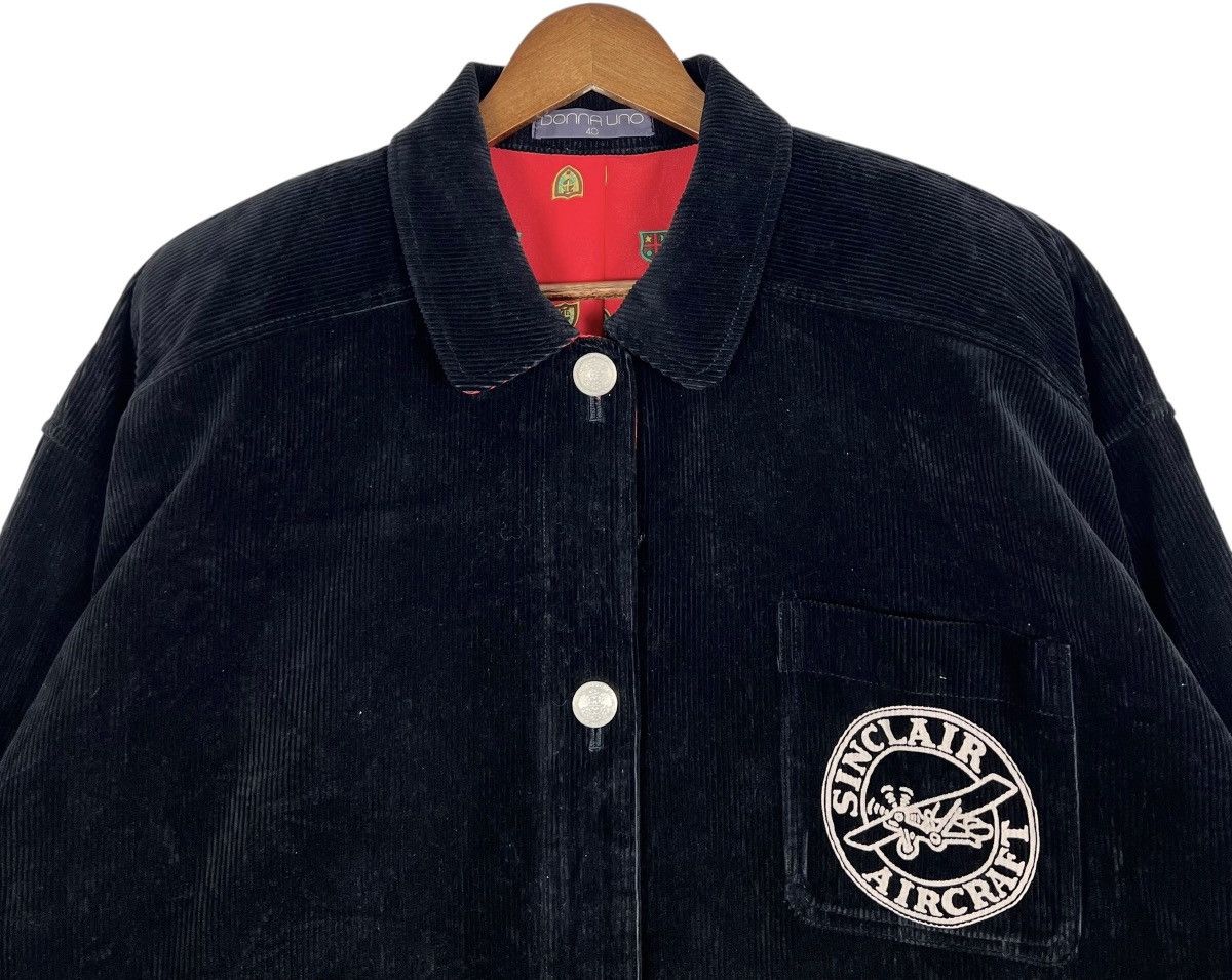 Japanese Brand Vintage Distressed Sinclair Aircraft Work Jacket Size L / US 10 / IT 46 - 4 Thumbnail