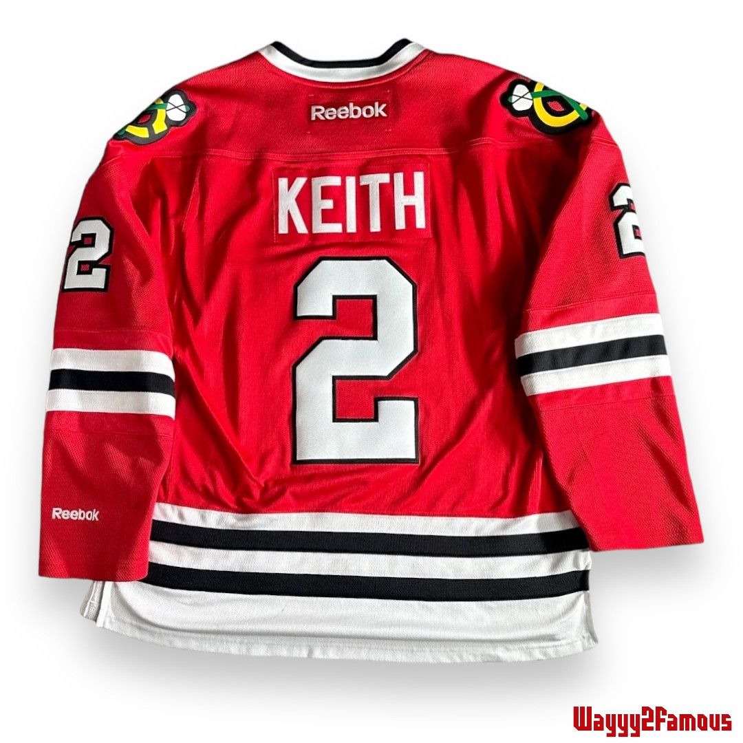 NHL × Reebok Duncan Keith 2015 Stanley Cup Champion Jersey Size US L / EU 52-54 / 3 - 2 Thumbnail