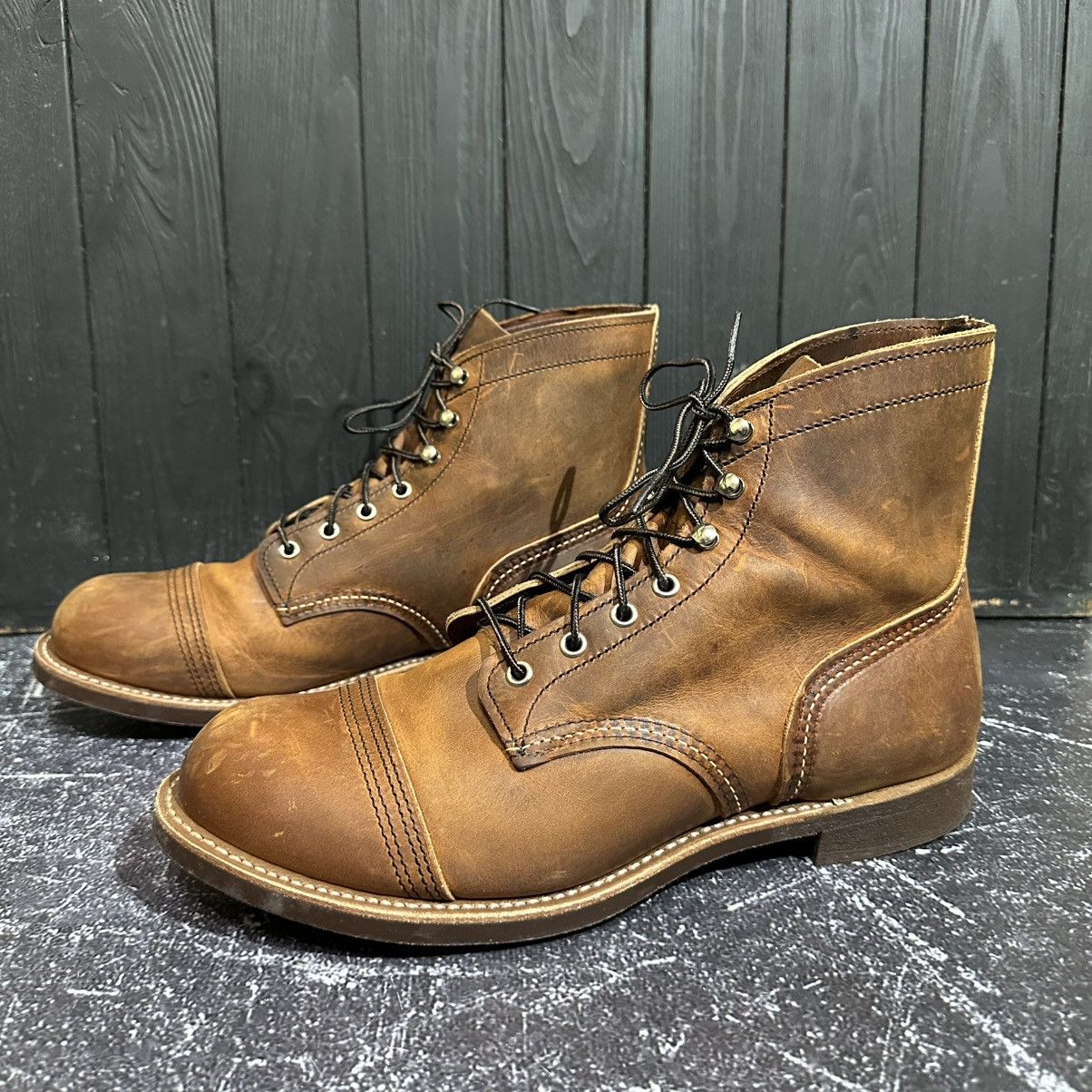Red Wing Red Wing Iron Ranger Men’s Leather Boots Size 10.5D us 9.5uk Size US 10.5 / EU 43-44 - 3 Thumbnail