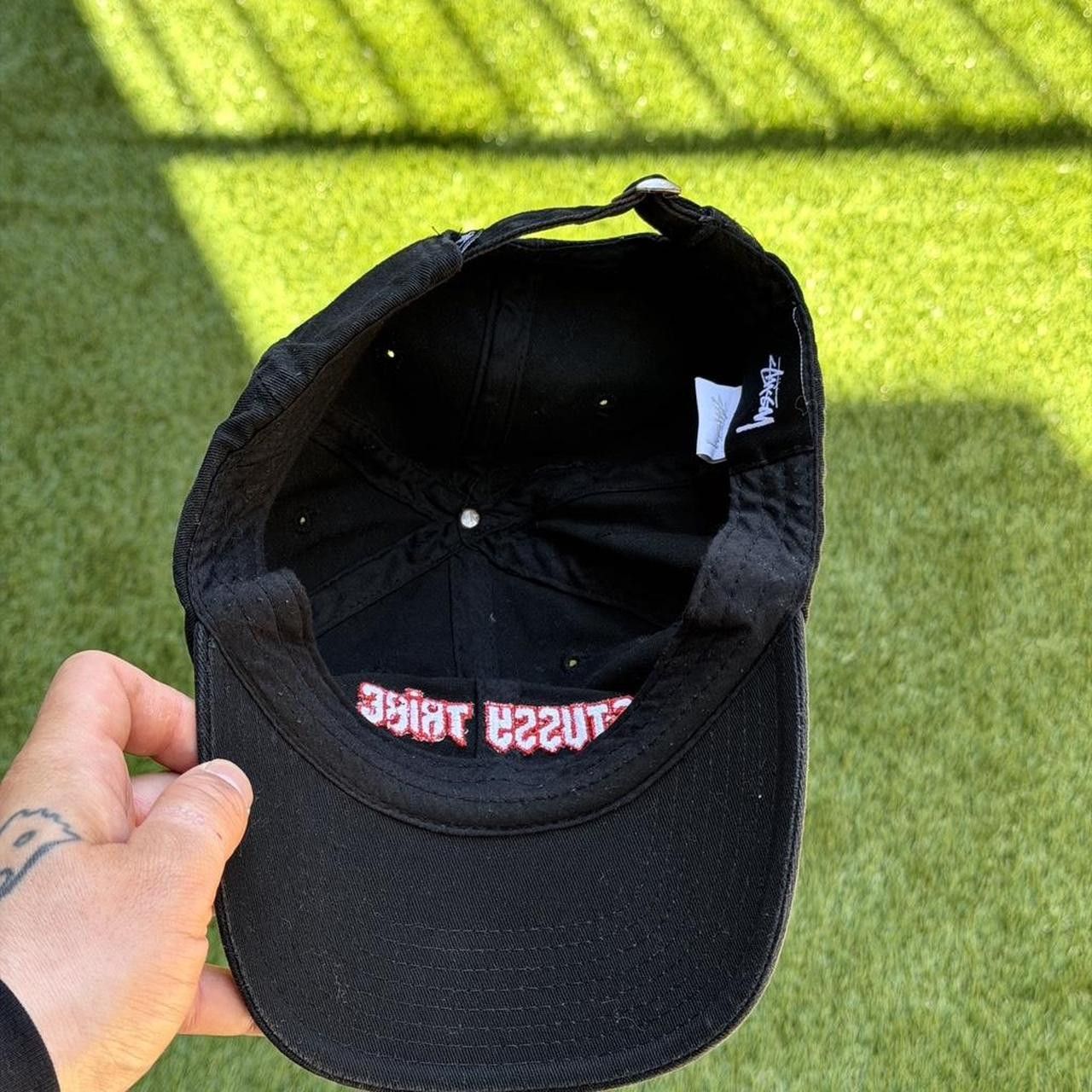 Stussy Stussy black baseball cap “stussy tribe” Size ONE SIZE - 7 Thumbnail