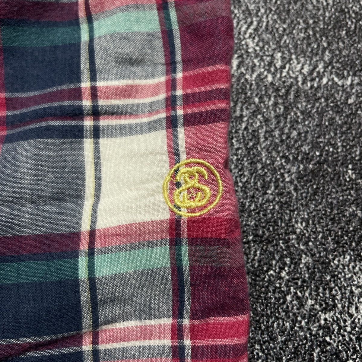 Issey Miyake × Japanese Brand × Stussy Stussy Vintage Pants Embroidered Logo Size 30" / US 8 / IT 44 - 8 Thumbnail