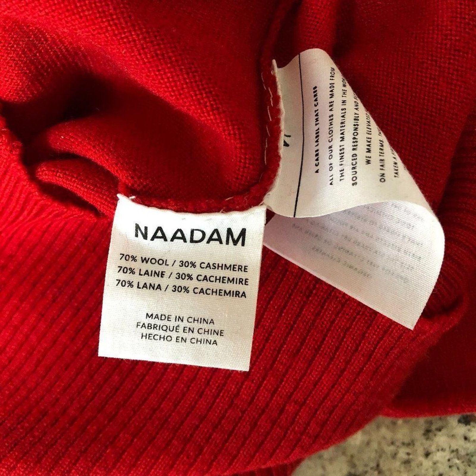 NAADAM Wool & Cashmere-Blend Sweater from Naadam Size XS / US 0-2 / IT 36-38 - 6 Thumbnail