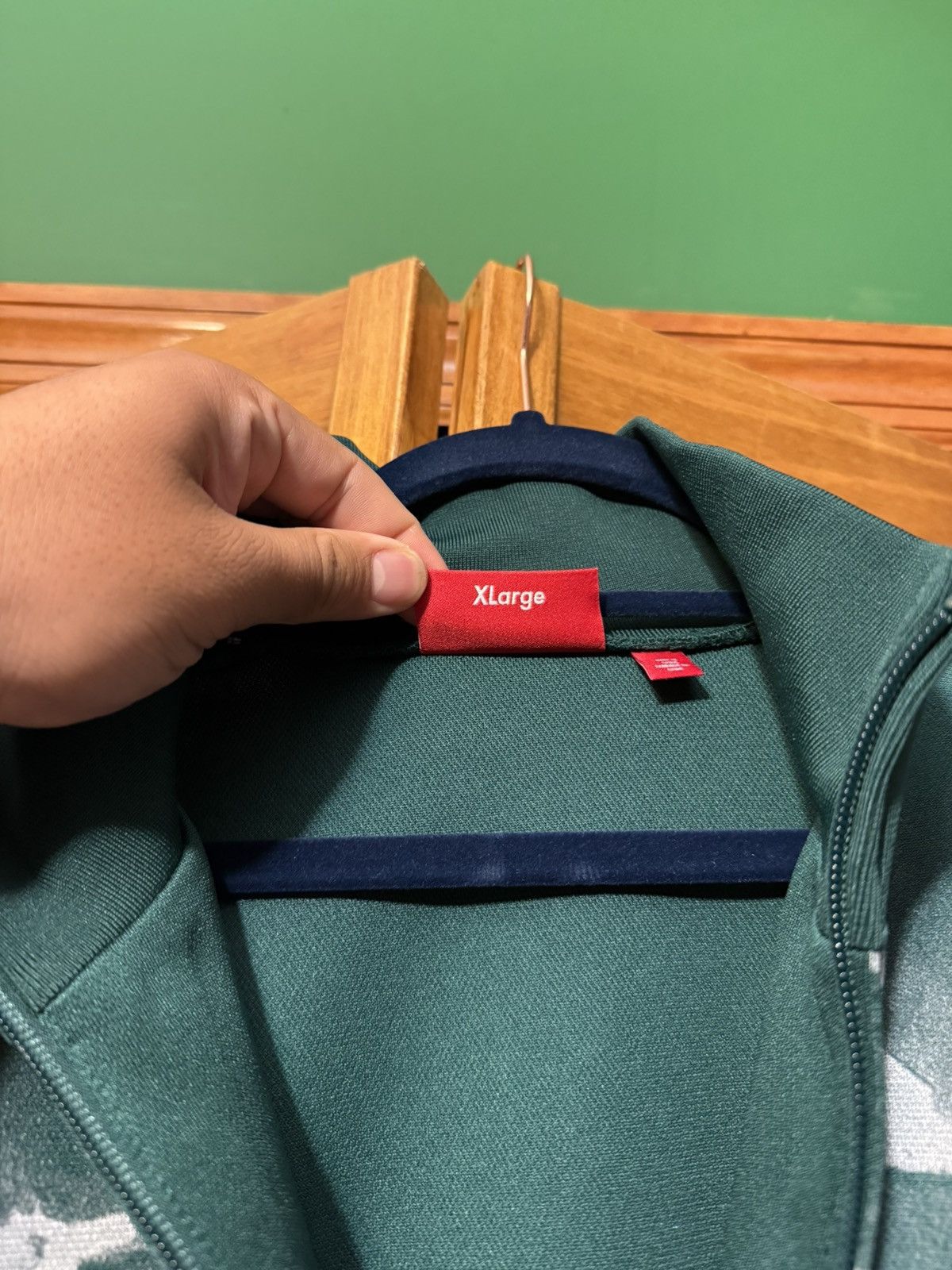 Supreme Supreme x Frazetta Track Jacket Dark Green Size US XL / EU 56 / 4 - 6 Thumbnail