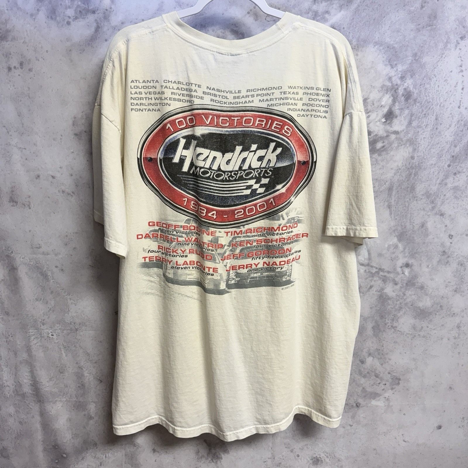 Chase Authentics Vintage Hendrick Motorsports T Shirt Mens XL Chase Authentic Size US XL / EU 56 / 4 - 2 Thumbnail