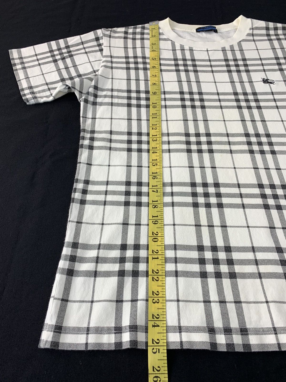 Burberry Hype Burberry Blue Label Nova Checked Monogram Printed Tee Size US M / EU 48-50 / 2 - 10 Thumbnail