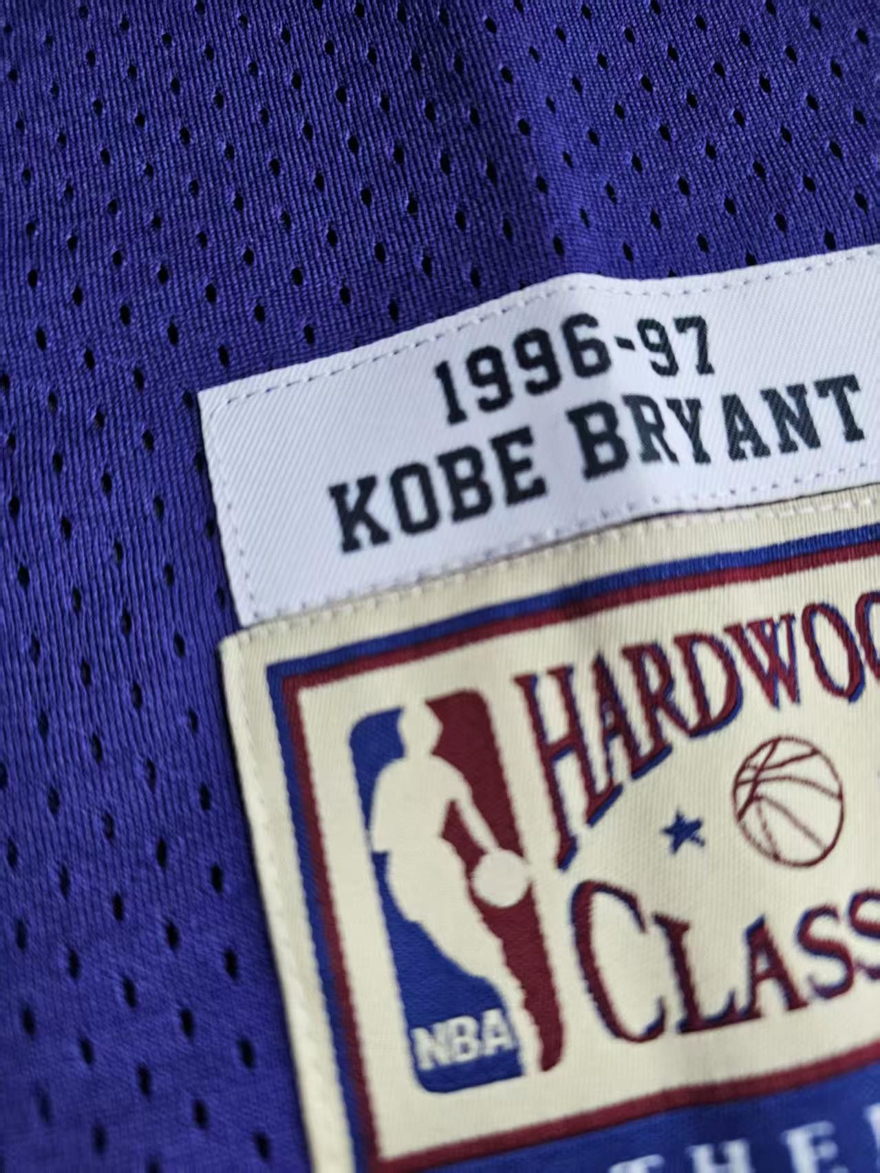 NBA #8 Kobe Bryant Jersey Laker 1996 97 Size US XXL / EU 58 / 5 - 5 Thumbnail
